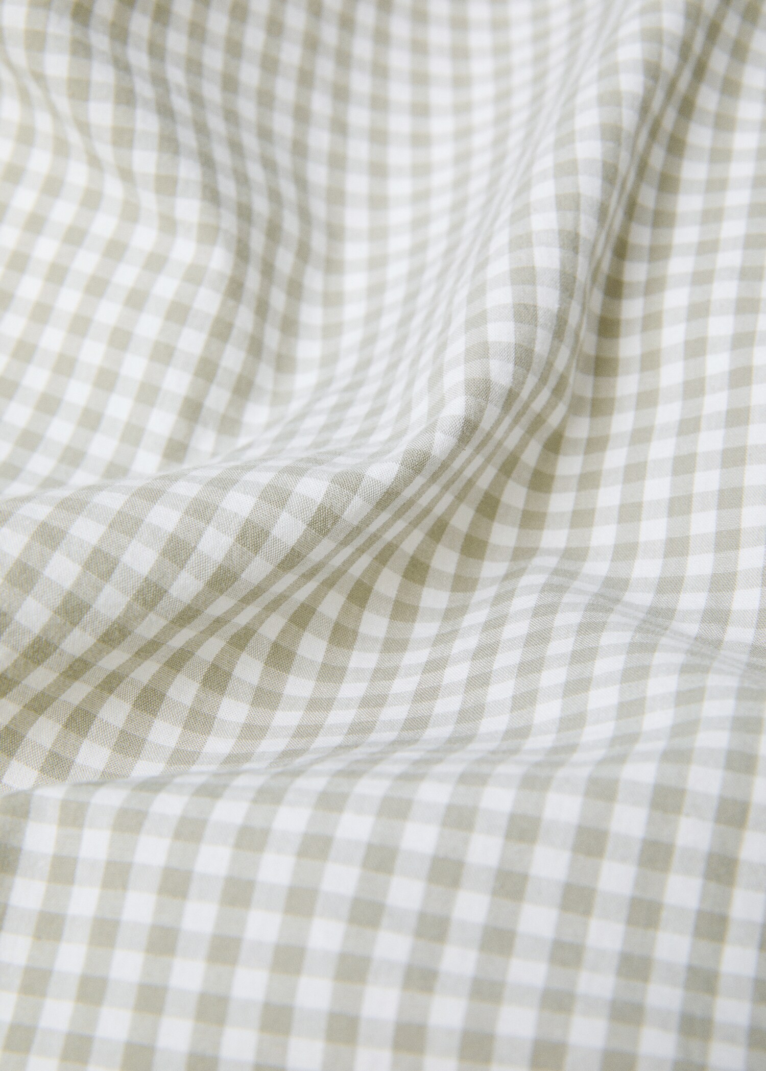 Gingham-check duvet cover Superking bed - Details of the article 3