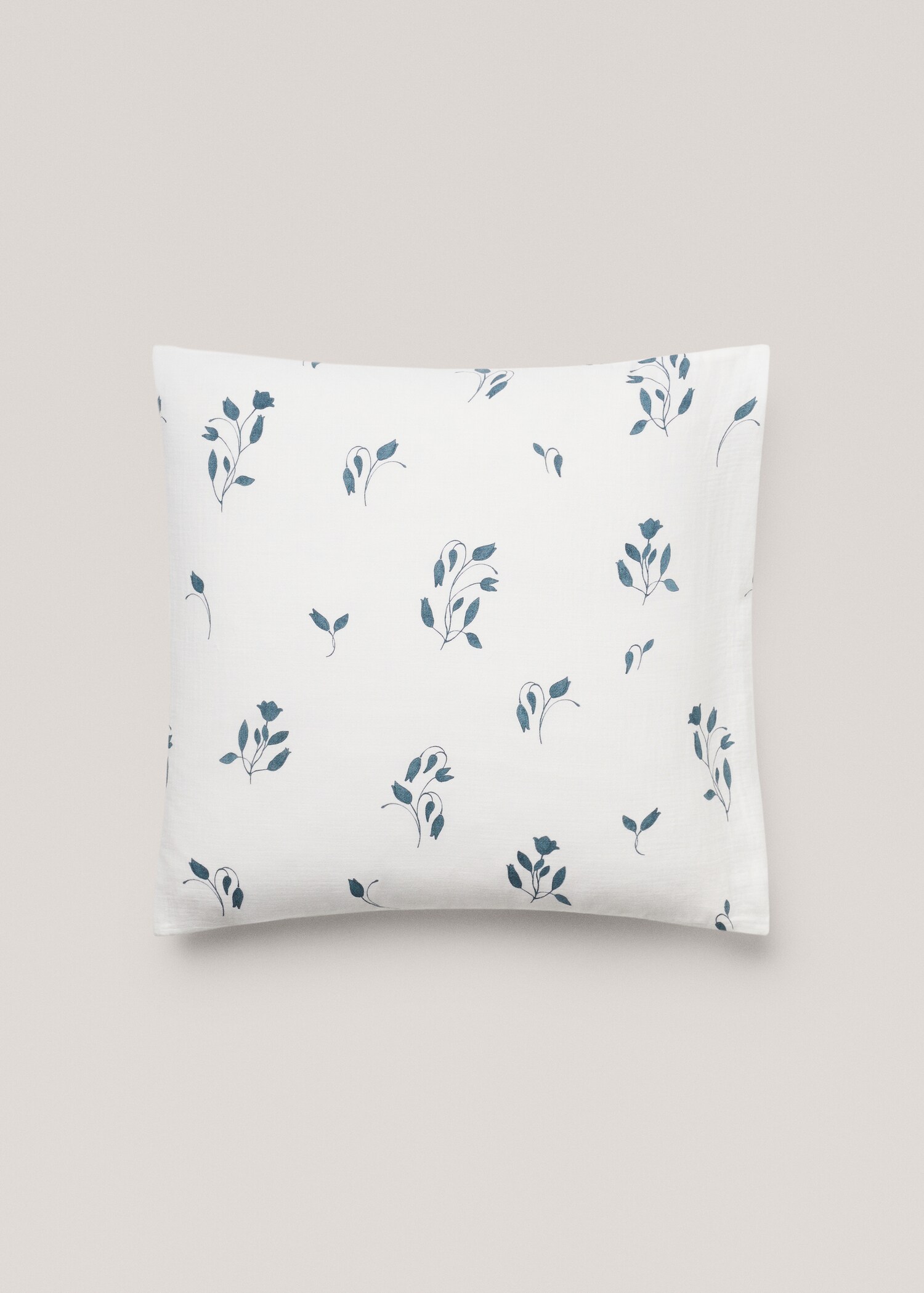 Taie d'oreiller en imprimé fleuri 60x60 cm (Lot de 2) - Article sans modèle
