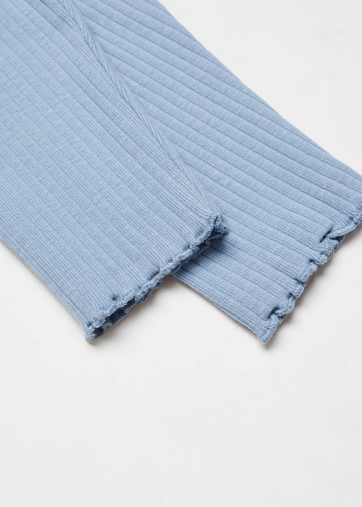 Legging maille côtelée coton - Détail de l'article 8