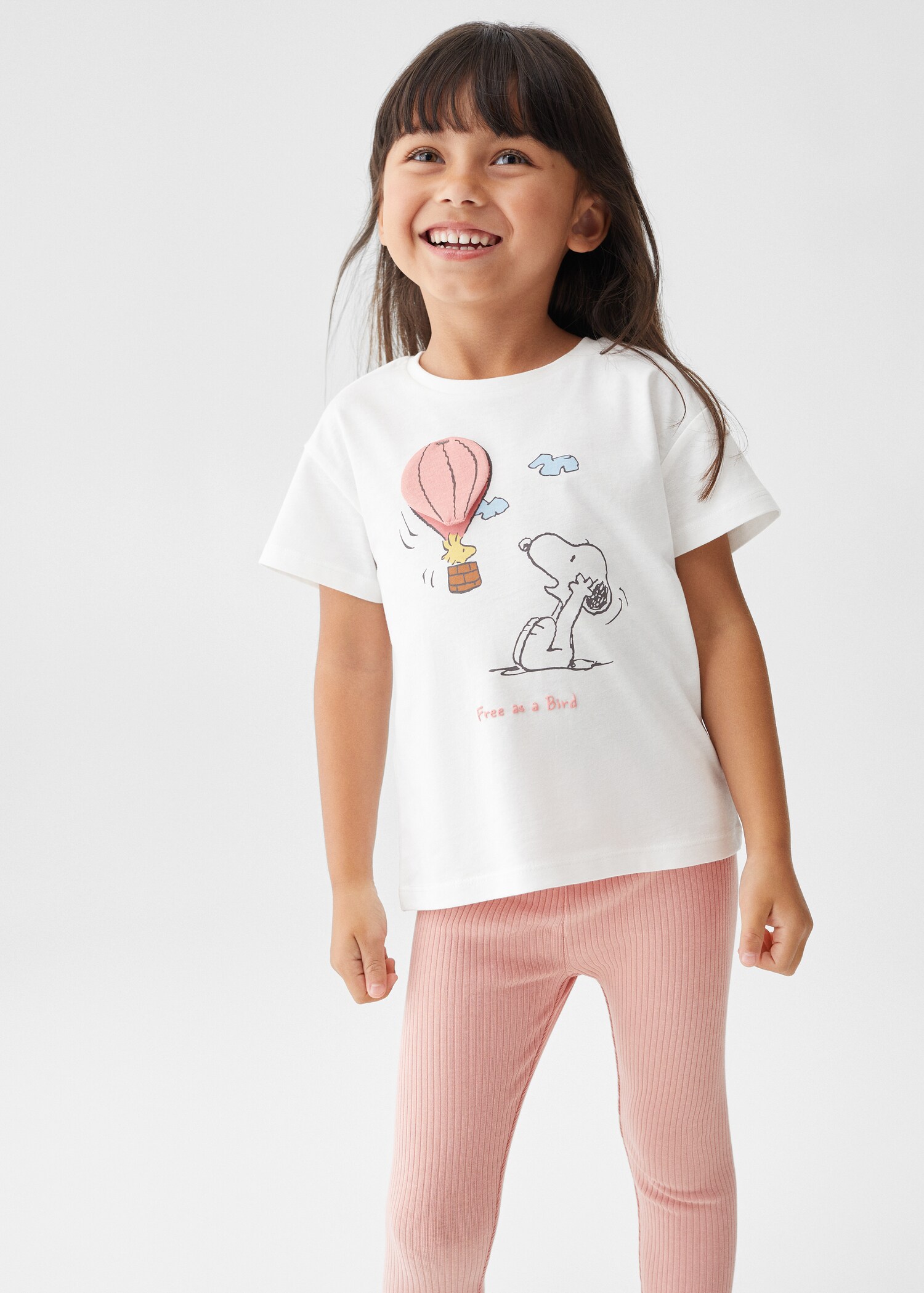 Legging maille côtelée coton - Plan moyen