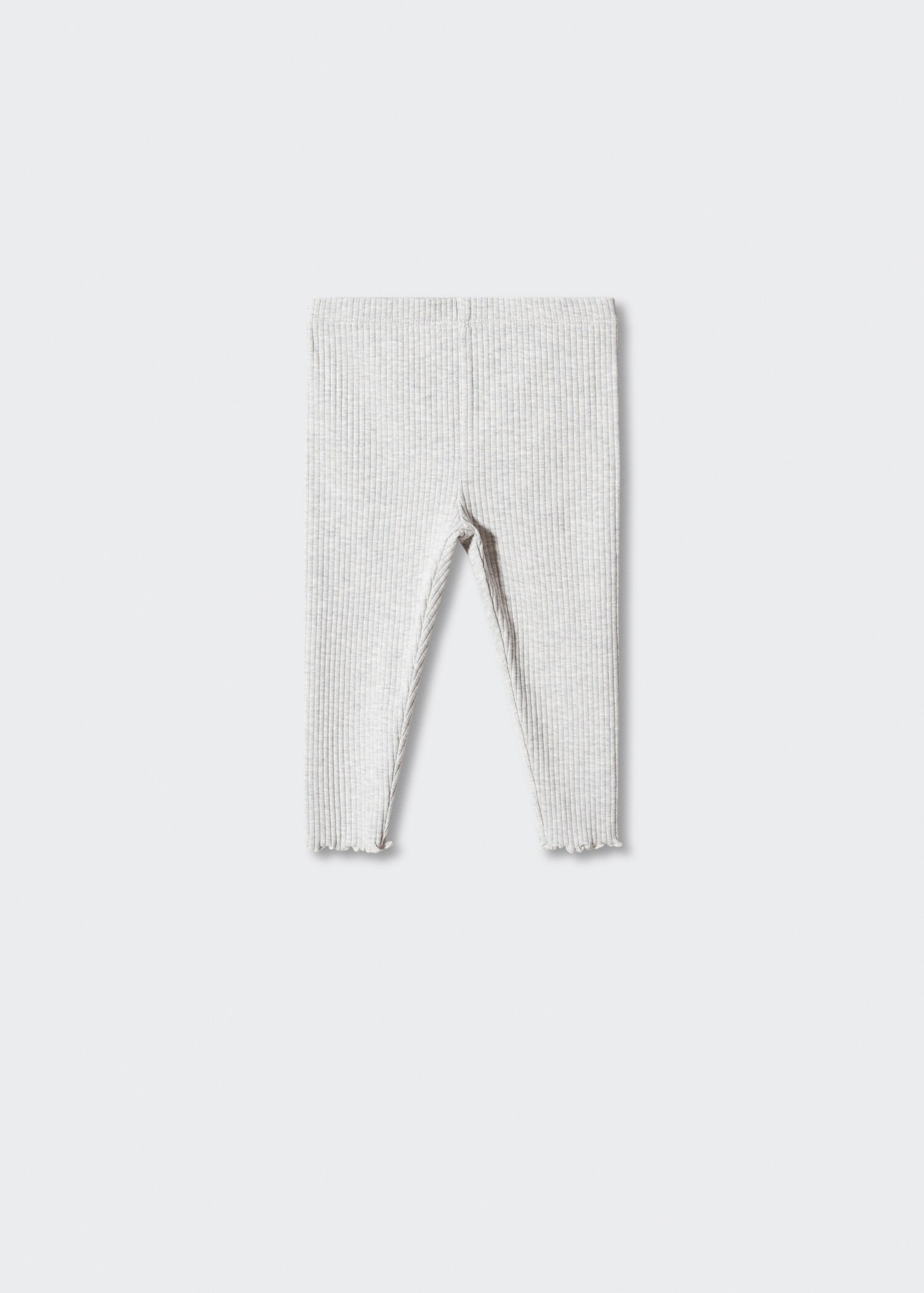 Legging maille côtelée coton - Article sans modèle