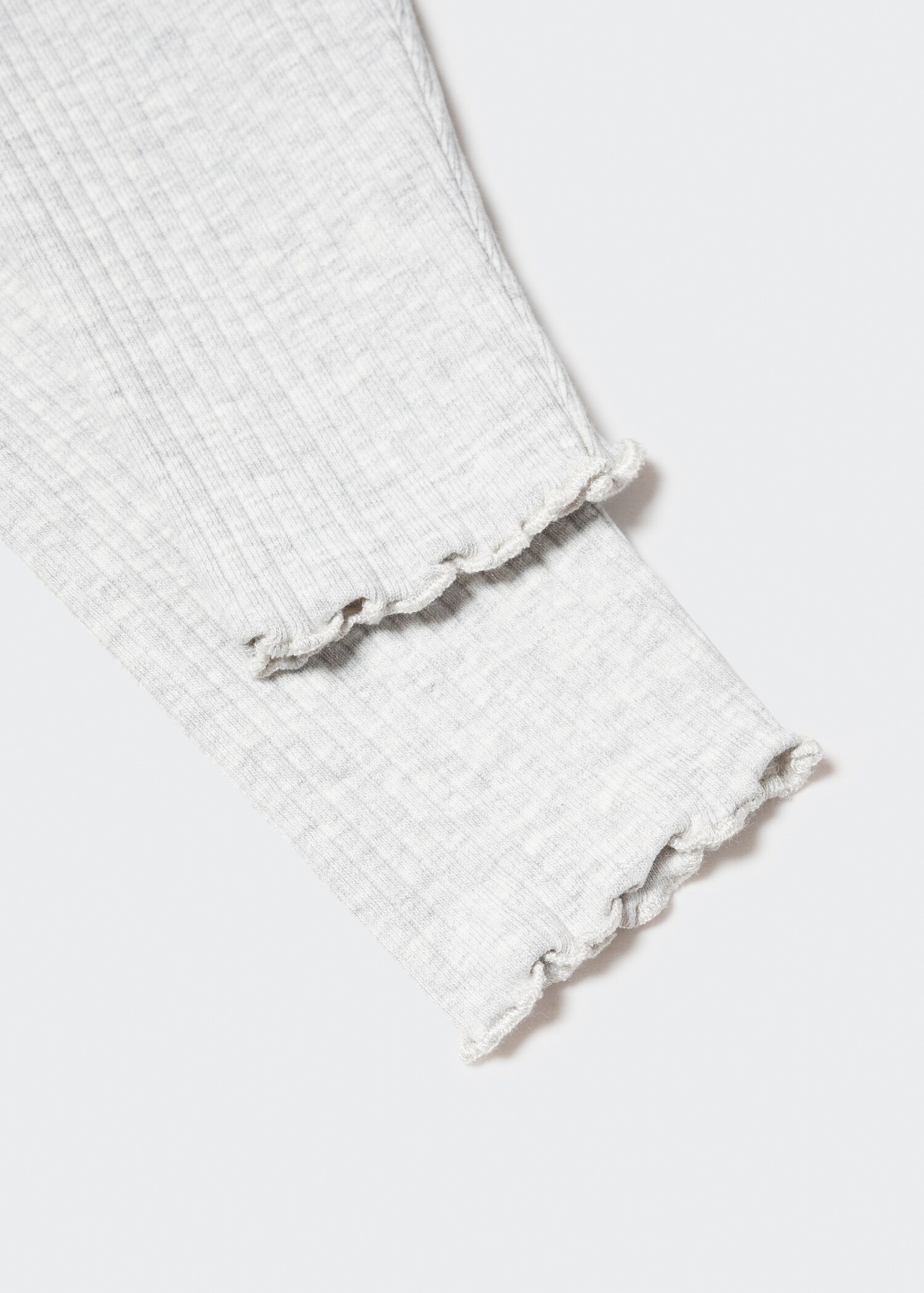 Legging maille côtelée coton - Détail de l'article 0