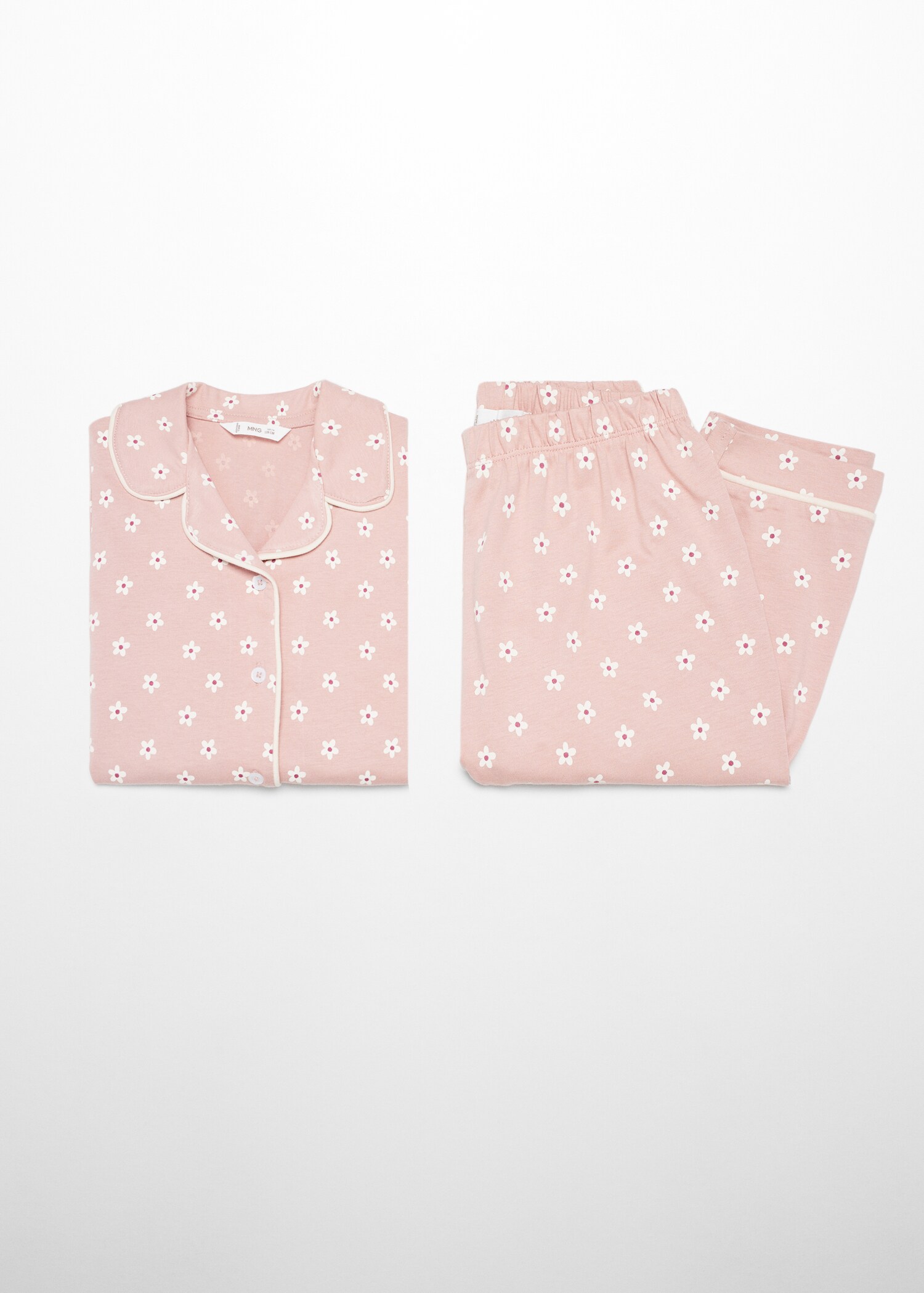 Pijama comprido estampado - Pormenor do artigo 0