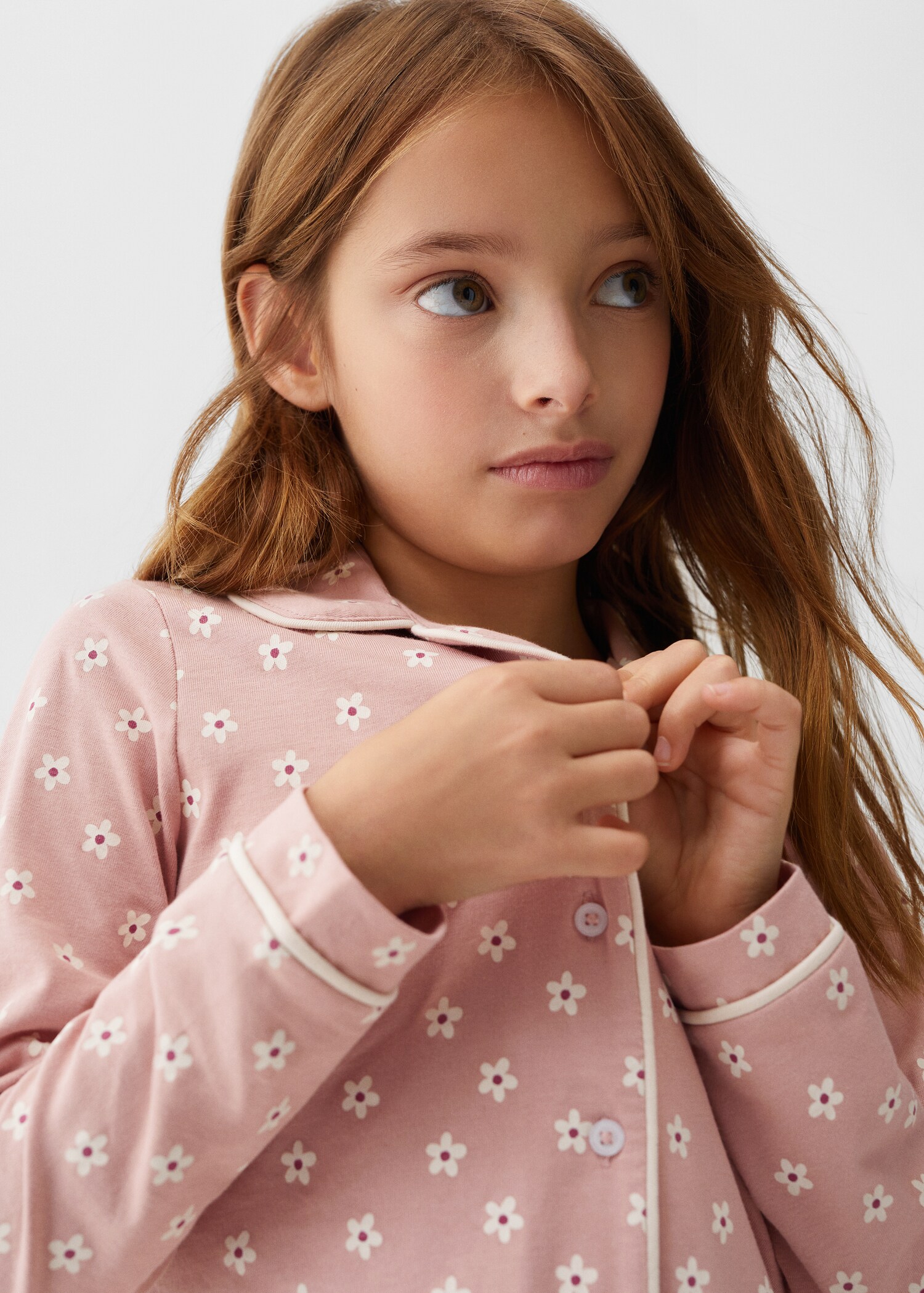 Pijama comprido estampado - Pormenor do artigo 1