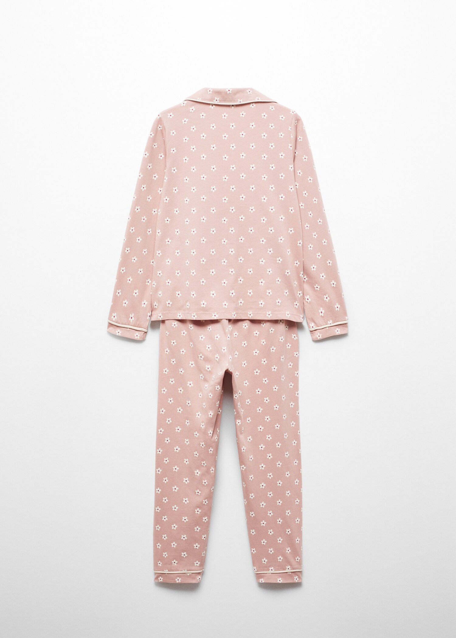 Pijama comprido estampado - Verso do artigo