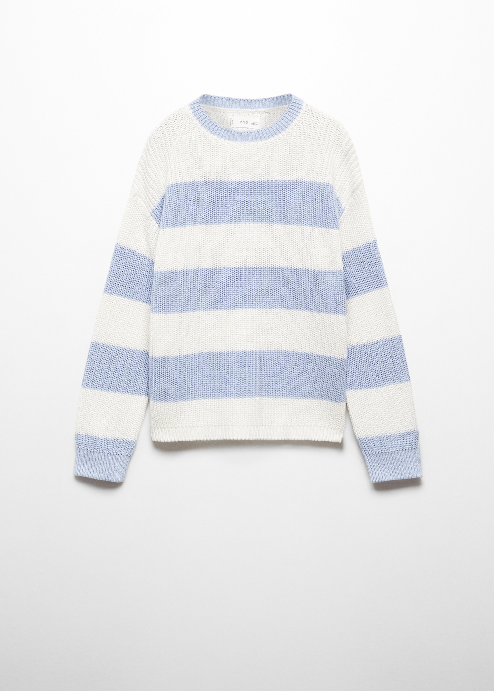 Knit striped sweater - Article without model