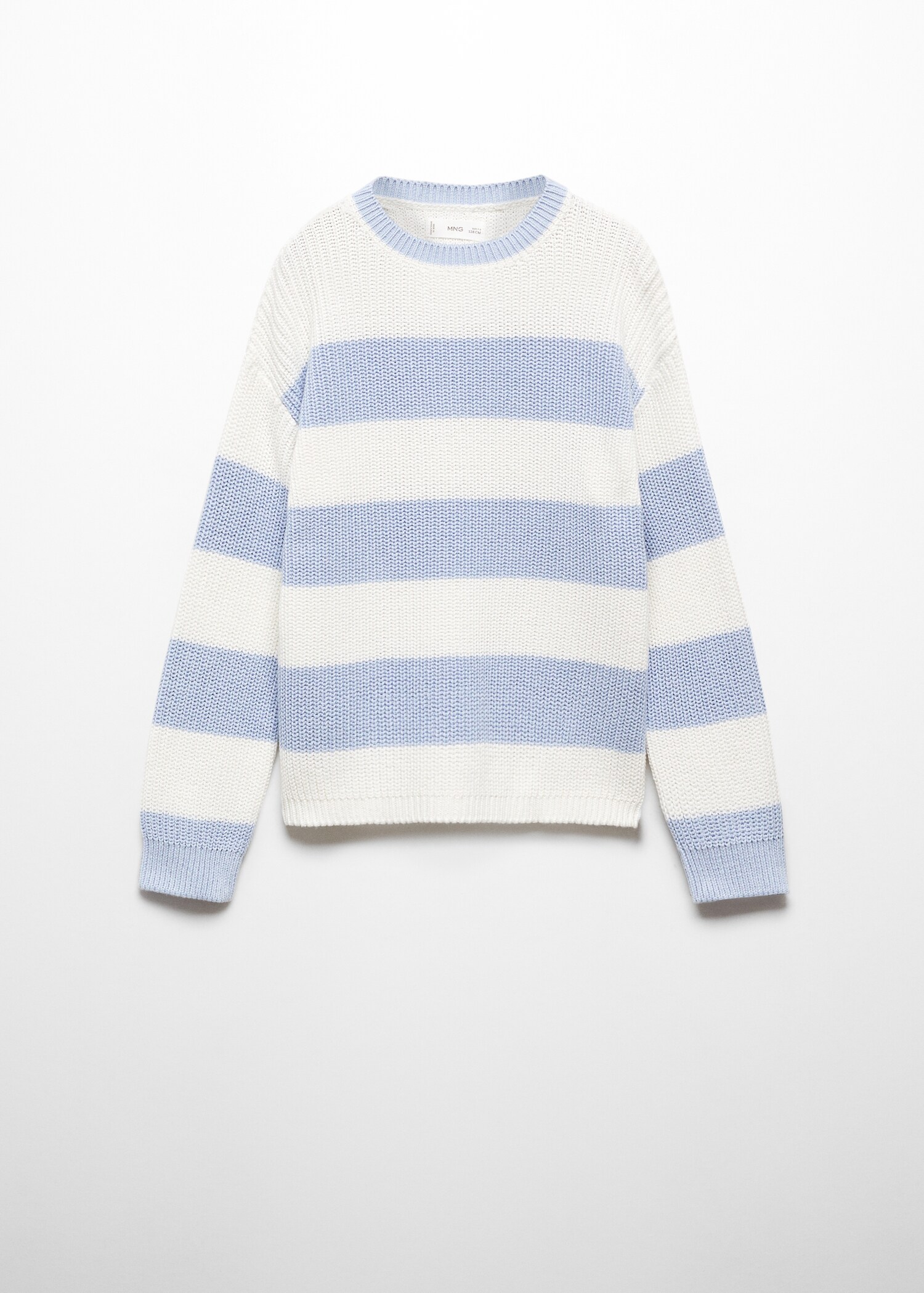 Knit striped sweater - Article without model