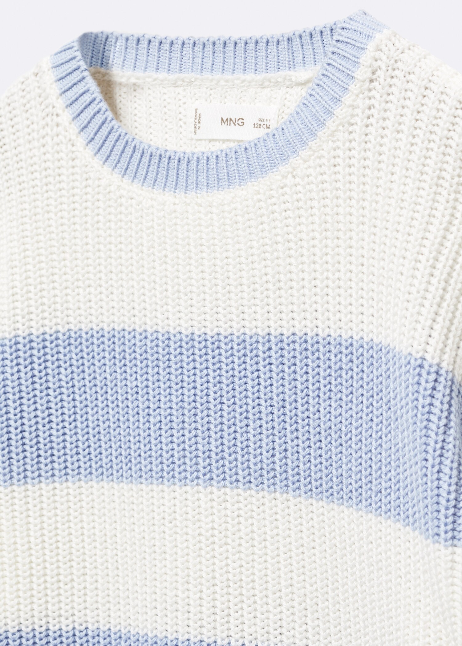 Knit striped sweater - Details of the article 8