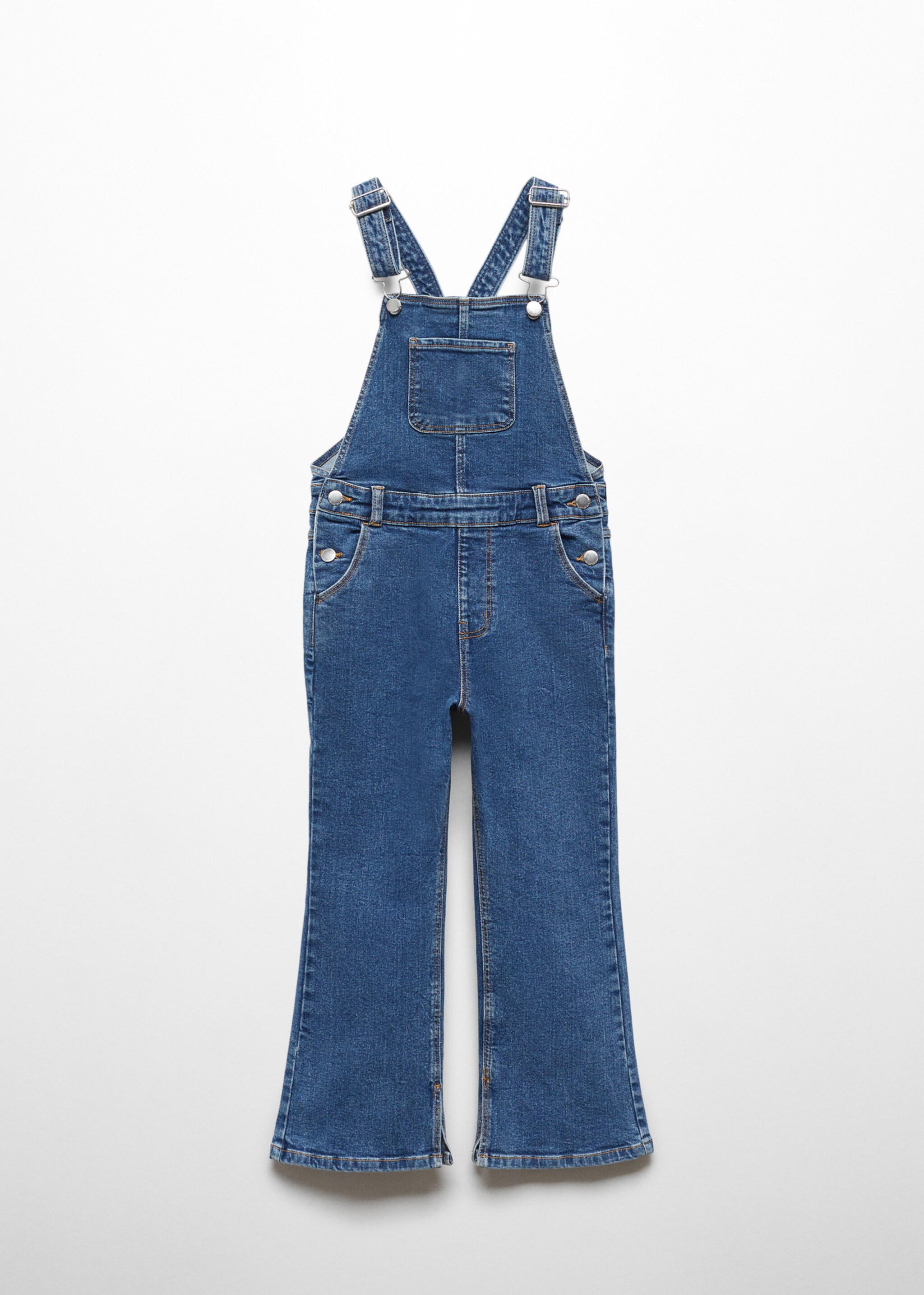 Long denim dungarees - Article without model