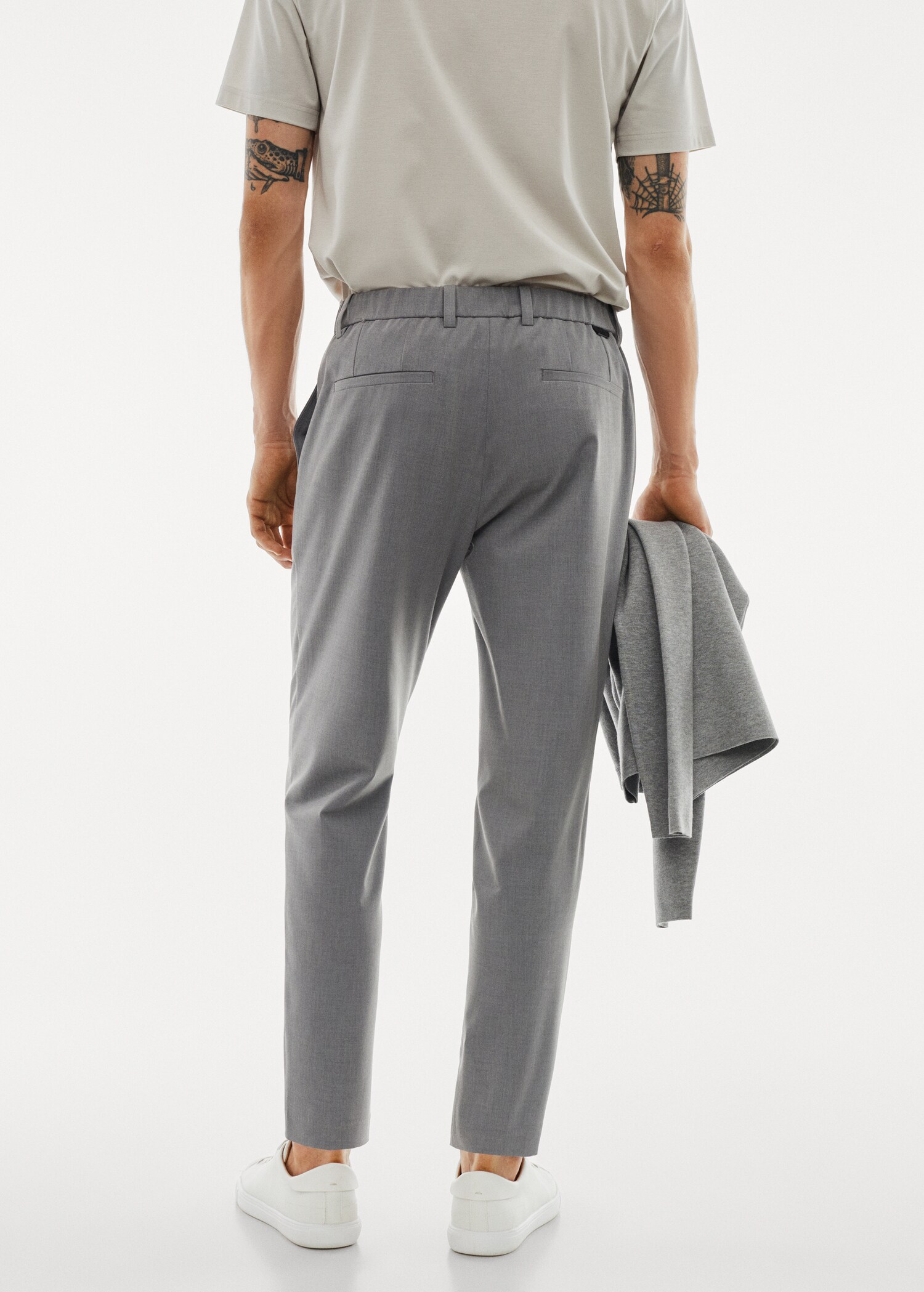 Pantalón slim fit stretch - Reverso del artículo