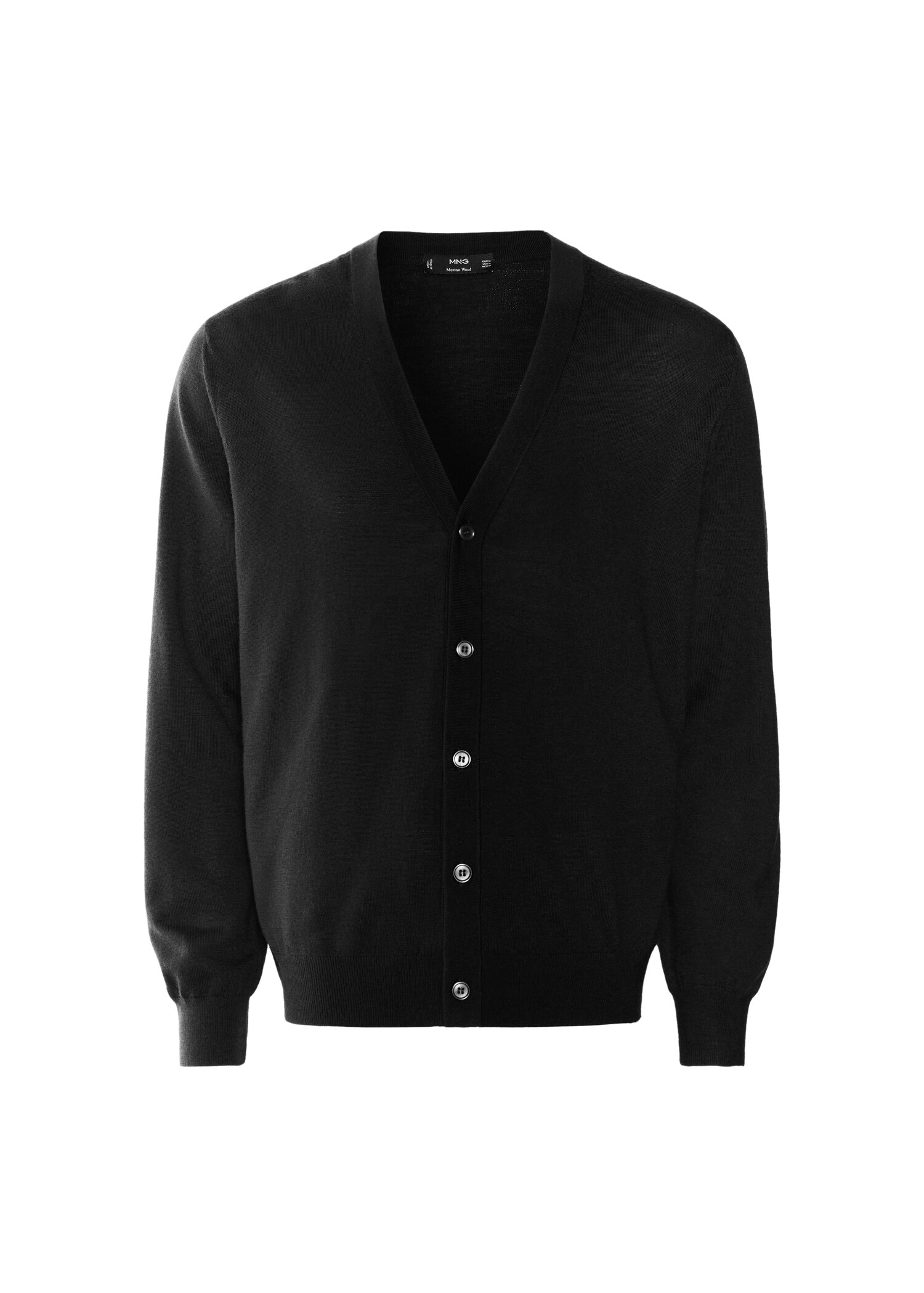 Ζακέτα 100% μαλλί merino - Προϊόν χωρίς μοντέλο