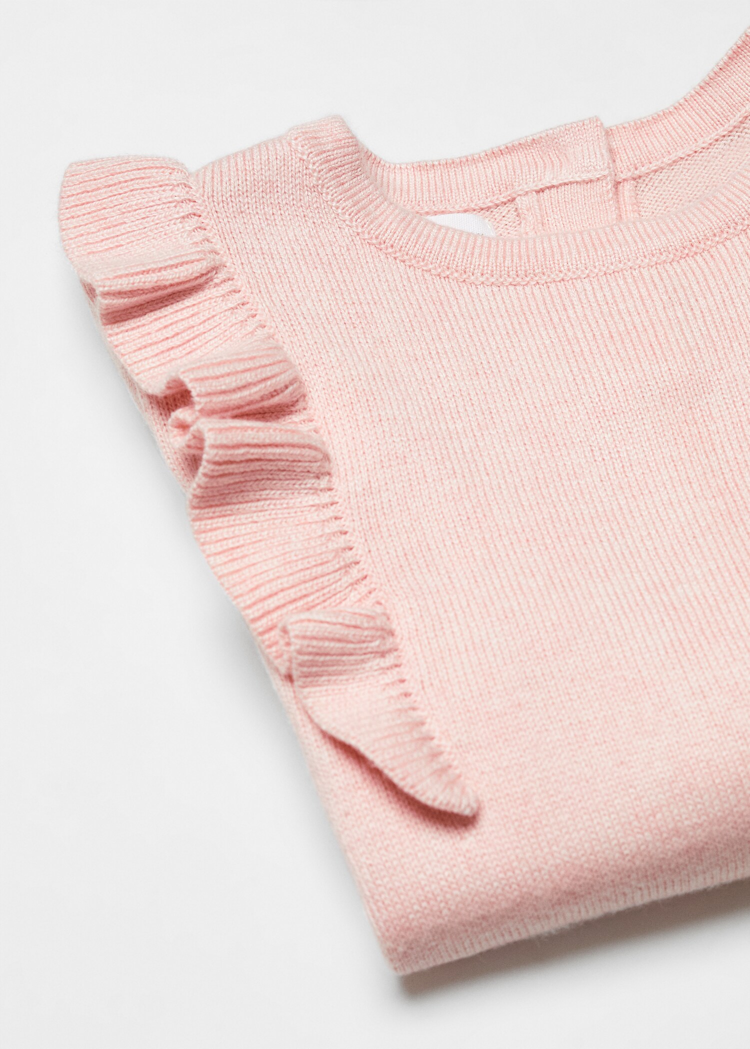 Ruffle knitted sweater - Details of the article 0