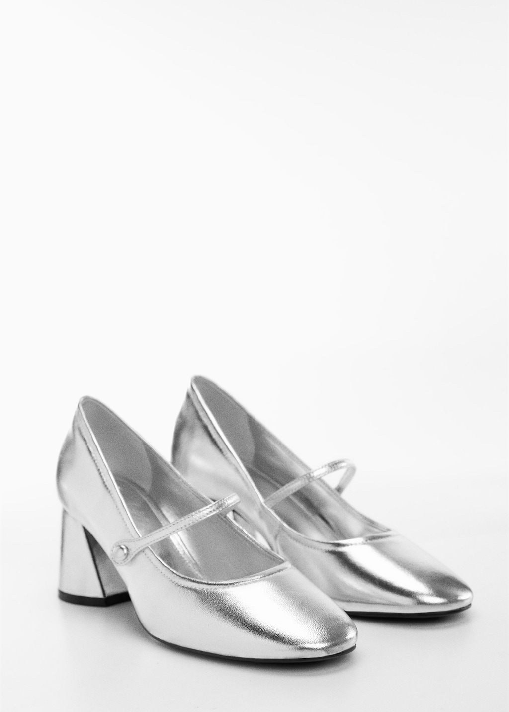 Metallic leather shoes 2025