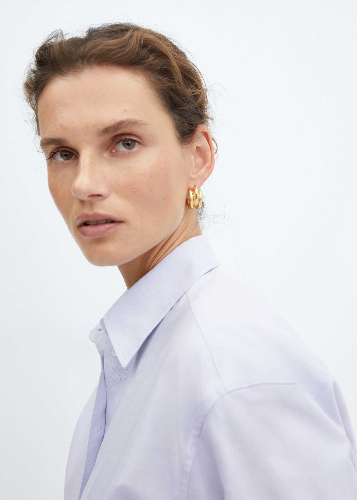100% cotton Oxford shirt - Details of the article 1