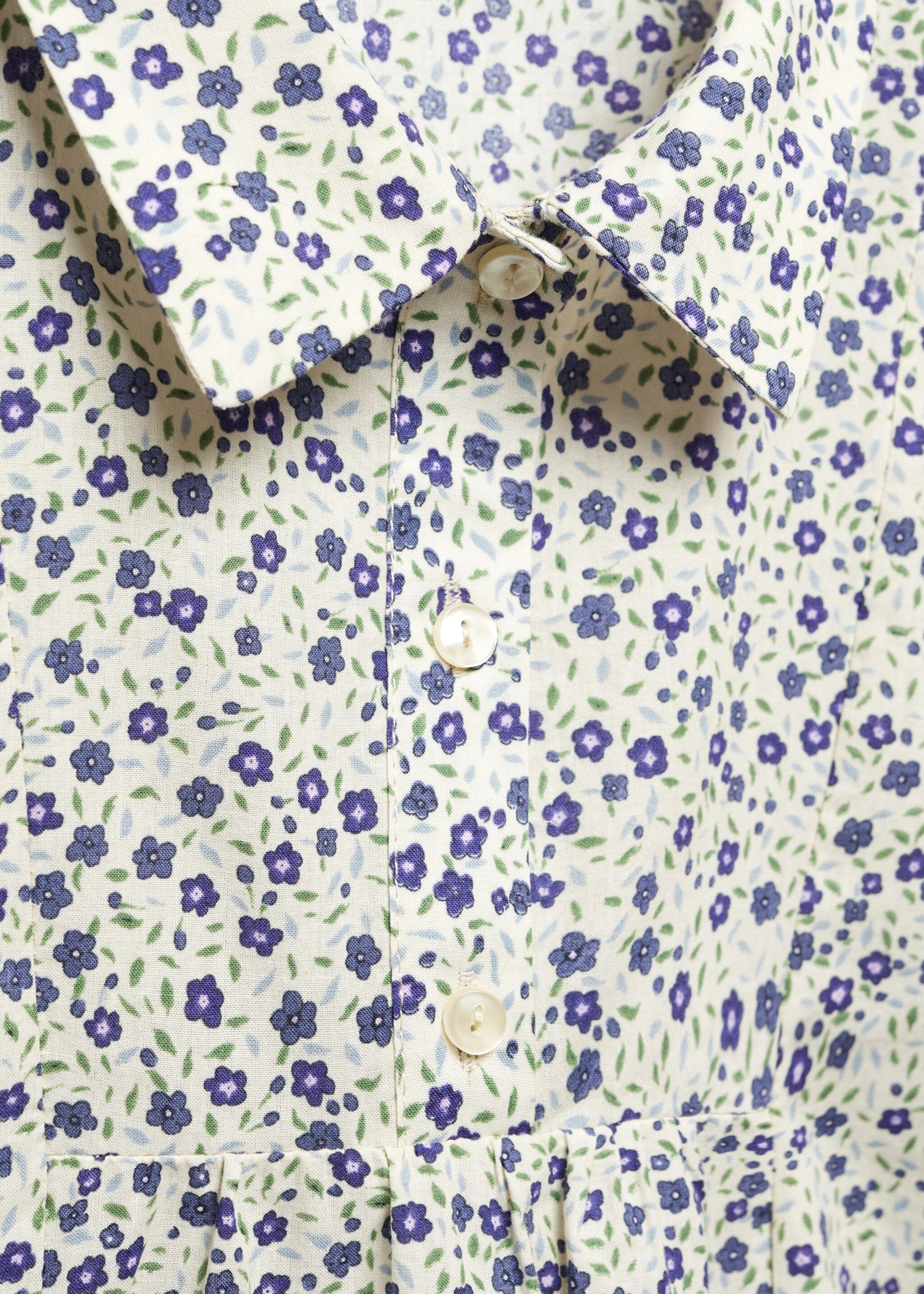 Floral print blouse - Details of the article 8