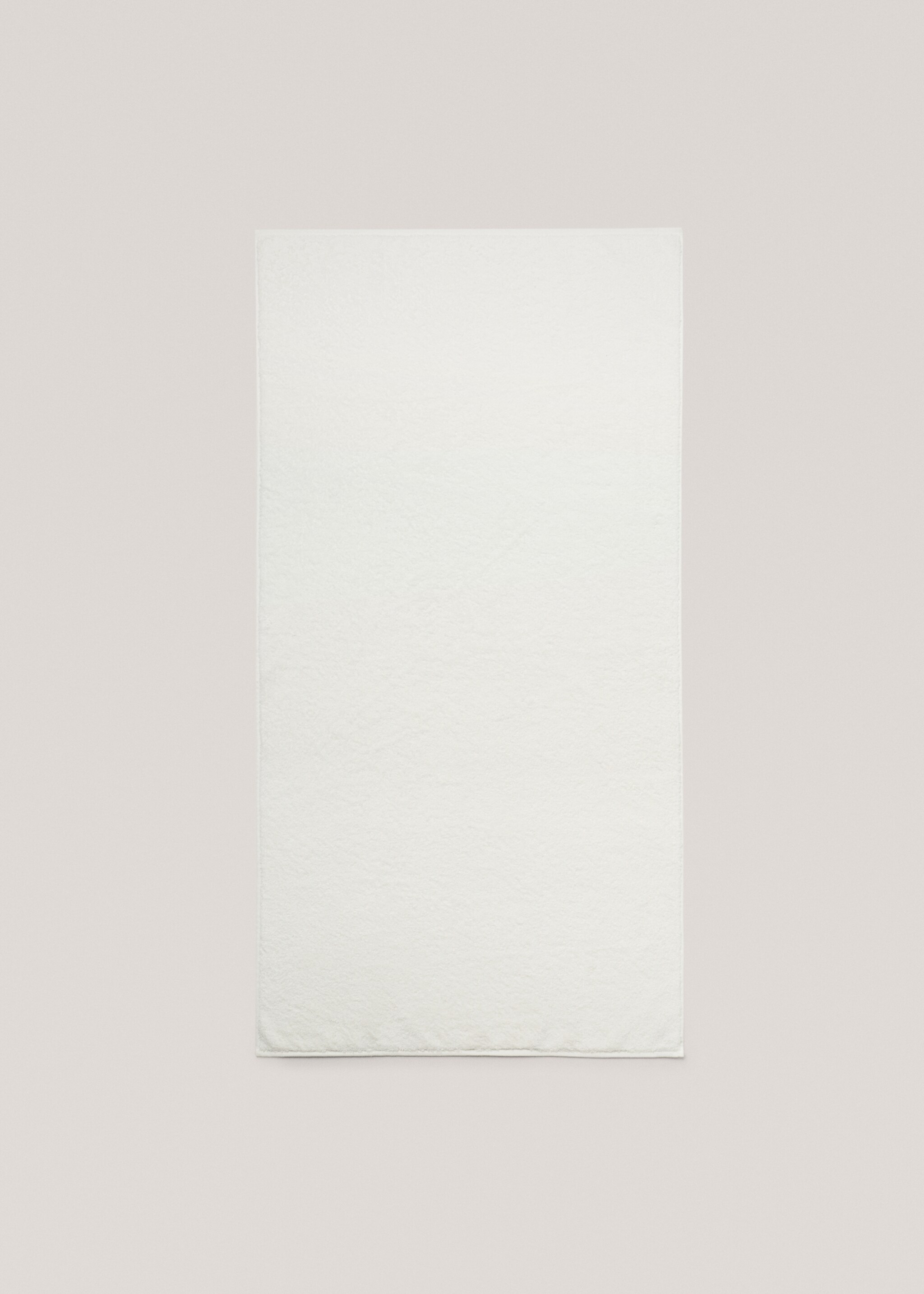 Handtuch aus Baumwolle 600 g/m2 50 x 90 cm - Detail des Artikels 5, Ecru. Ref: 57034785-00.