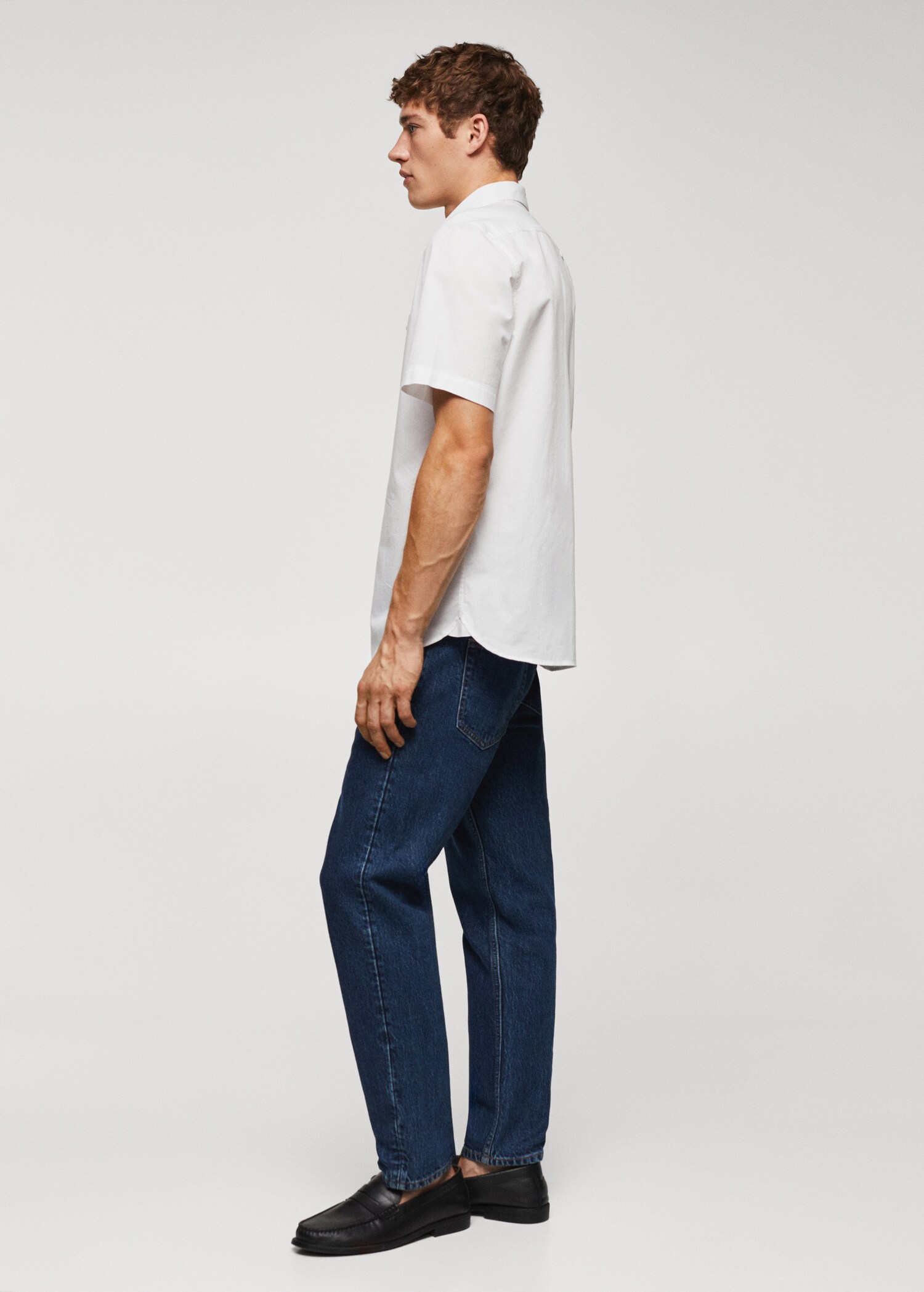 Regular-fit 100% cotton shirt - Details of the article 2