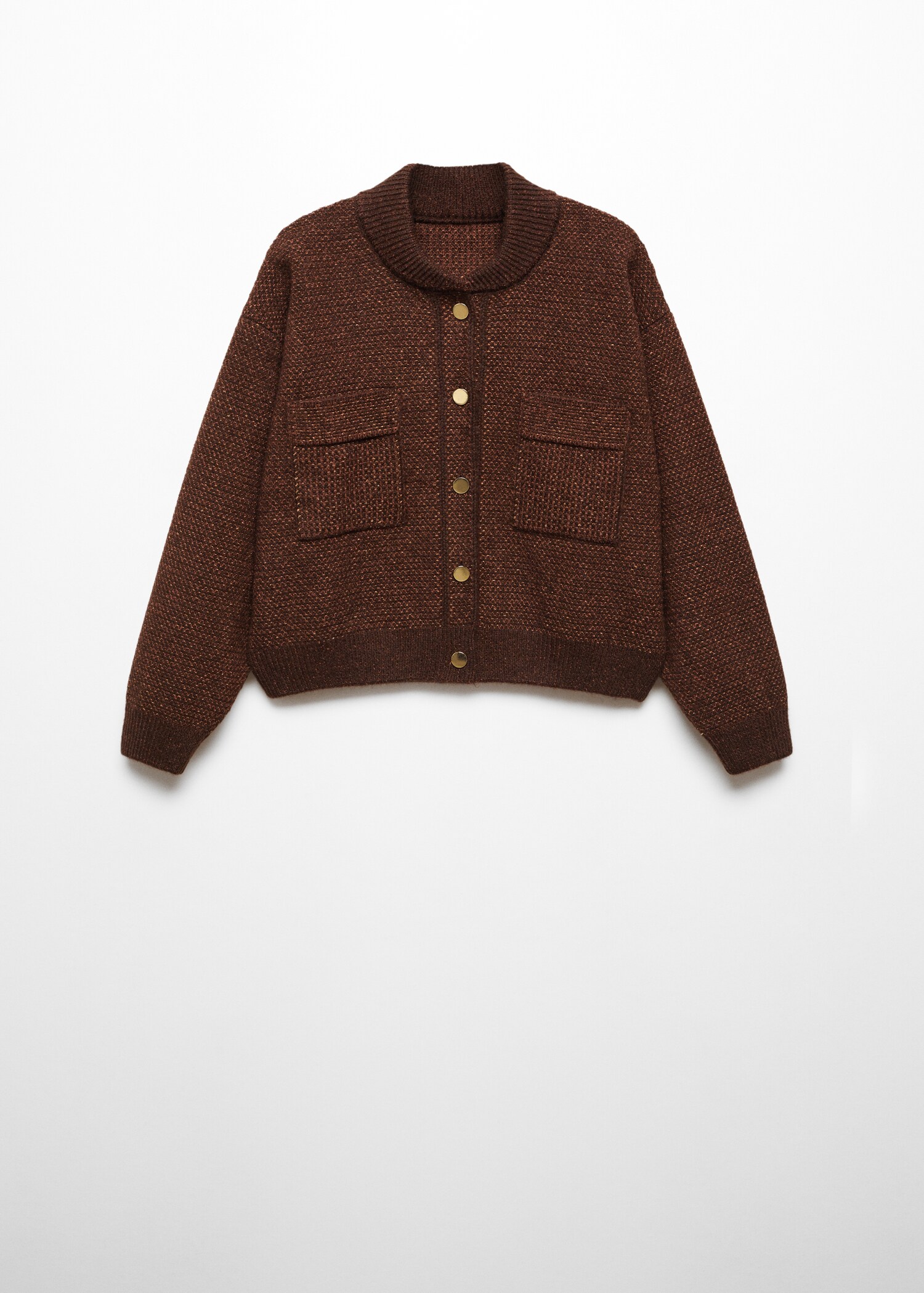 Cardigan poches style bomber - Article sans modèle