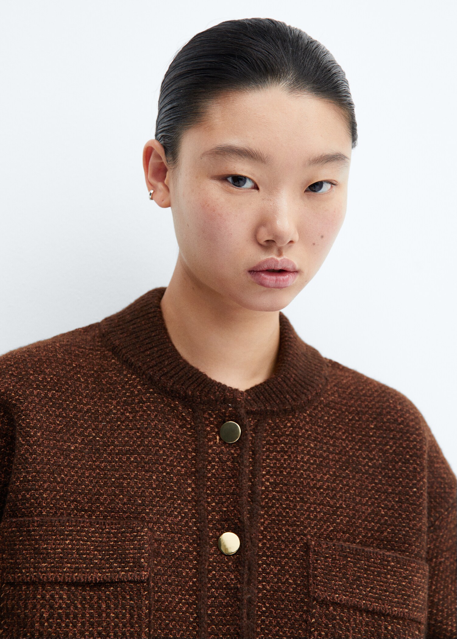 Cardigan poches style bomber - Détail de l'article 1