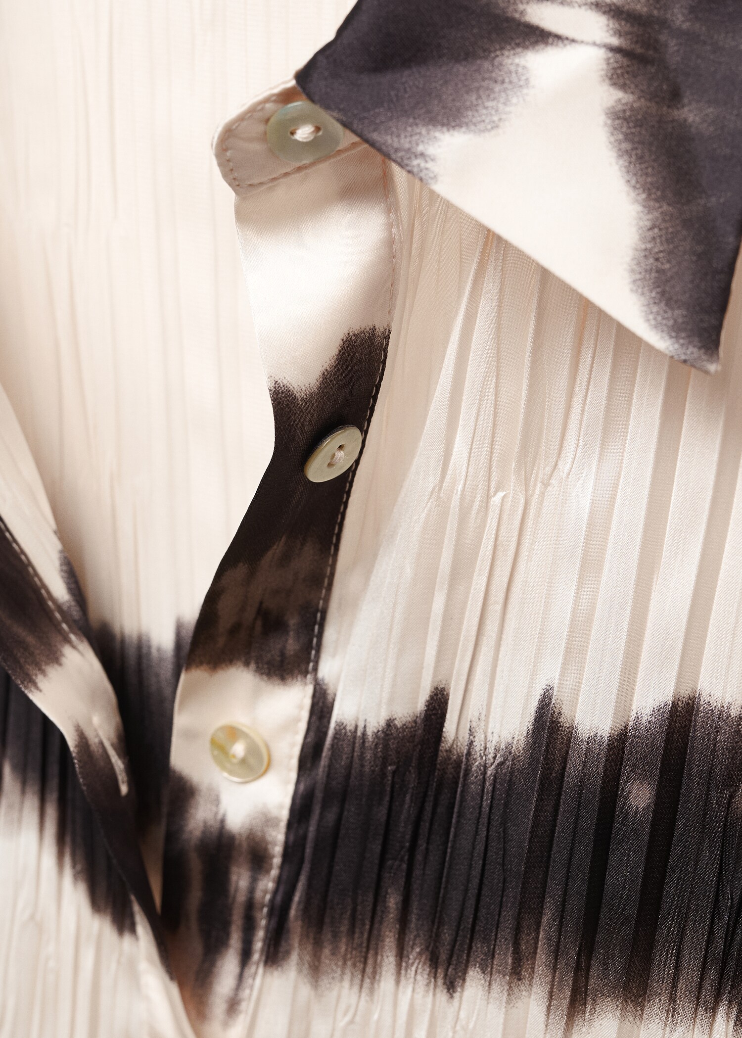 Plisserad t-shirt tie-dye - Detaljer om artikeln 8