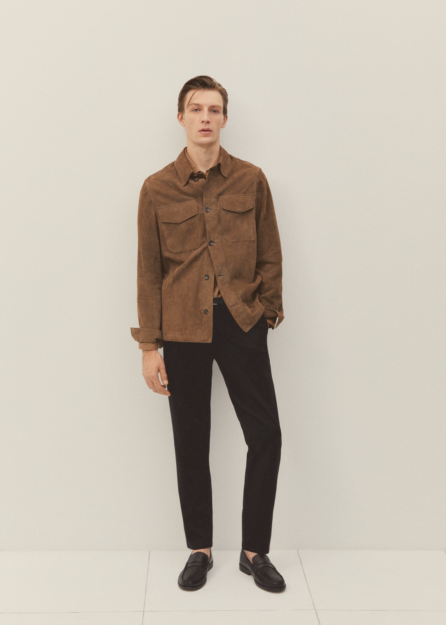 Pantalon slim-fit tissu comfort stretch - Détail de l'article 5