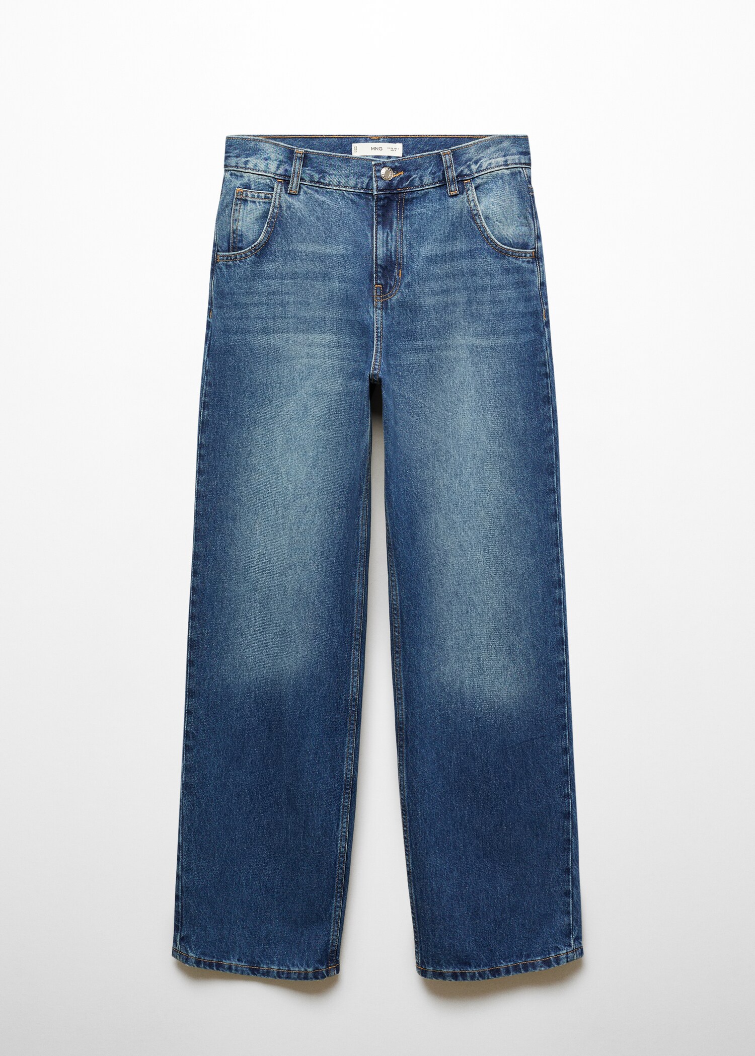 Jeans wideleg vita bassa - Articolo senza modello