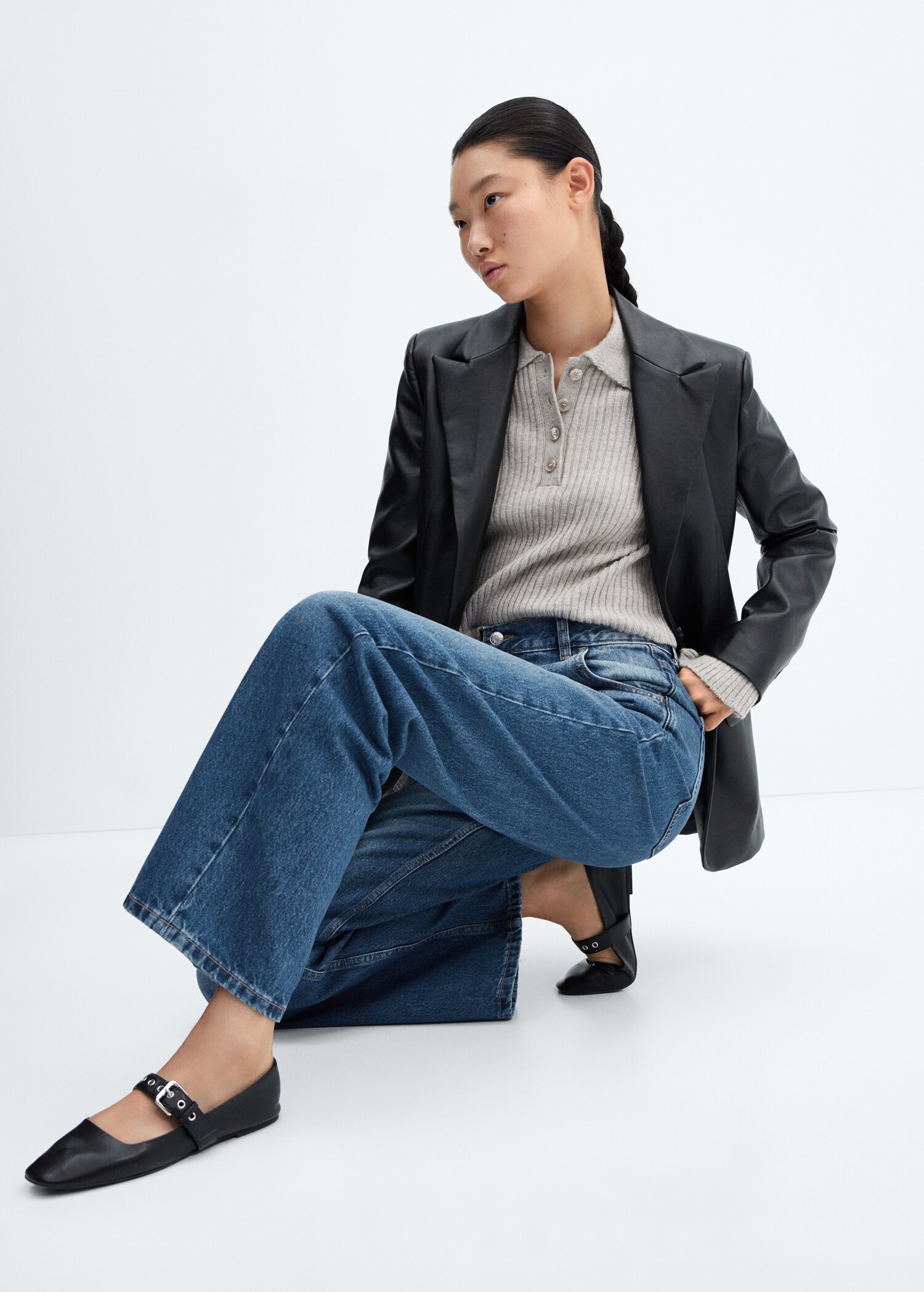 Jeans wideleg vita bassa - Dettaglio dell'articolo 2
