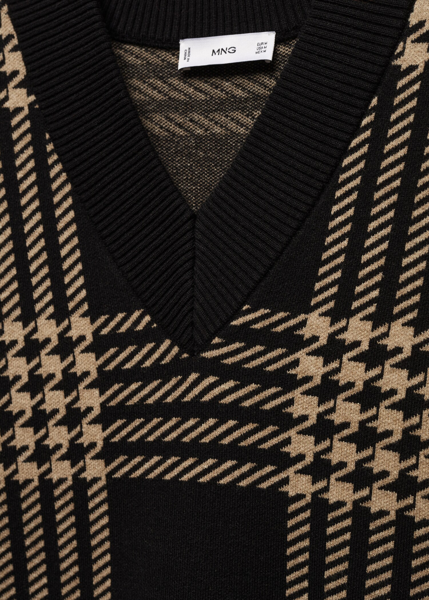 Gilet maille fine pied-de-poule - Détail de l'article 8