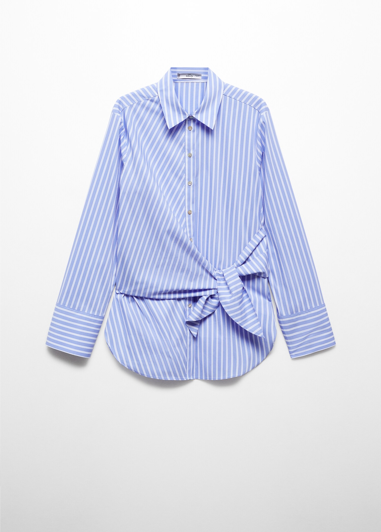 Chemise rayures nœud - Article sans modèle