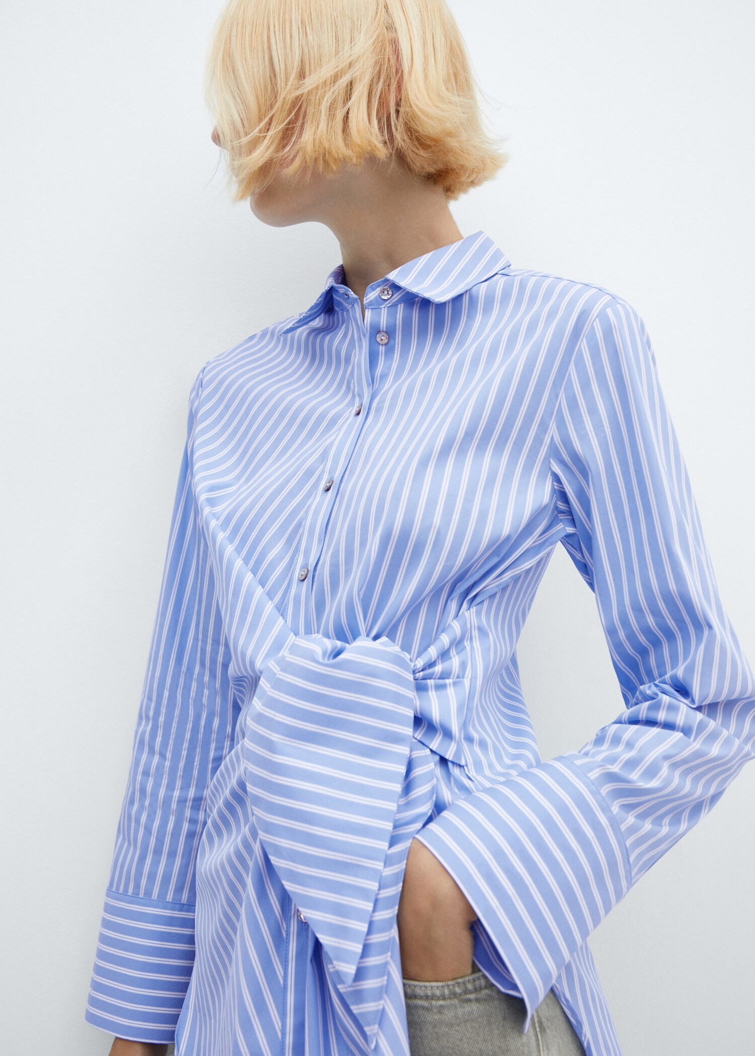 Chemise rayures nœud - Détail de l'article 1