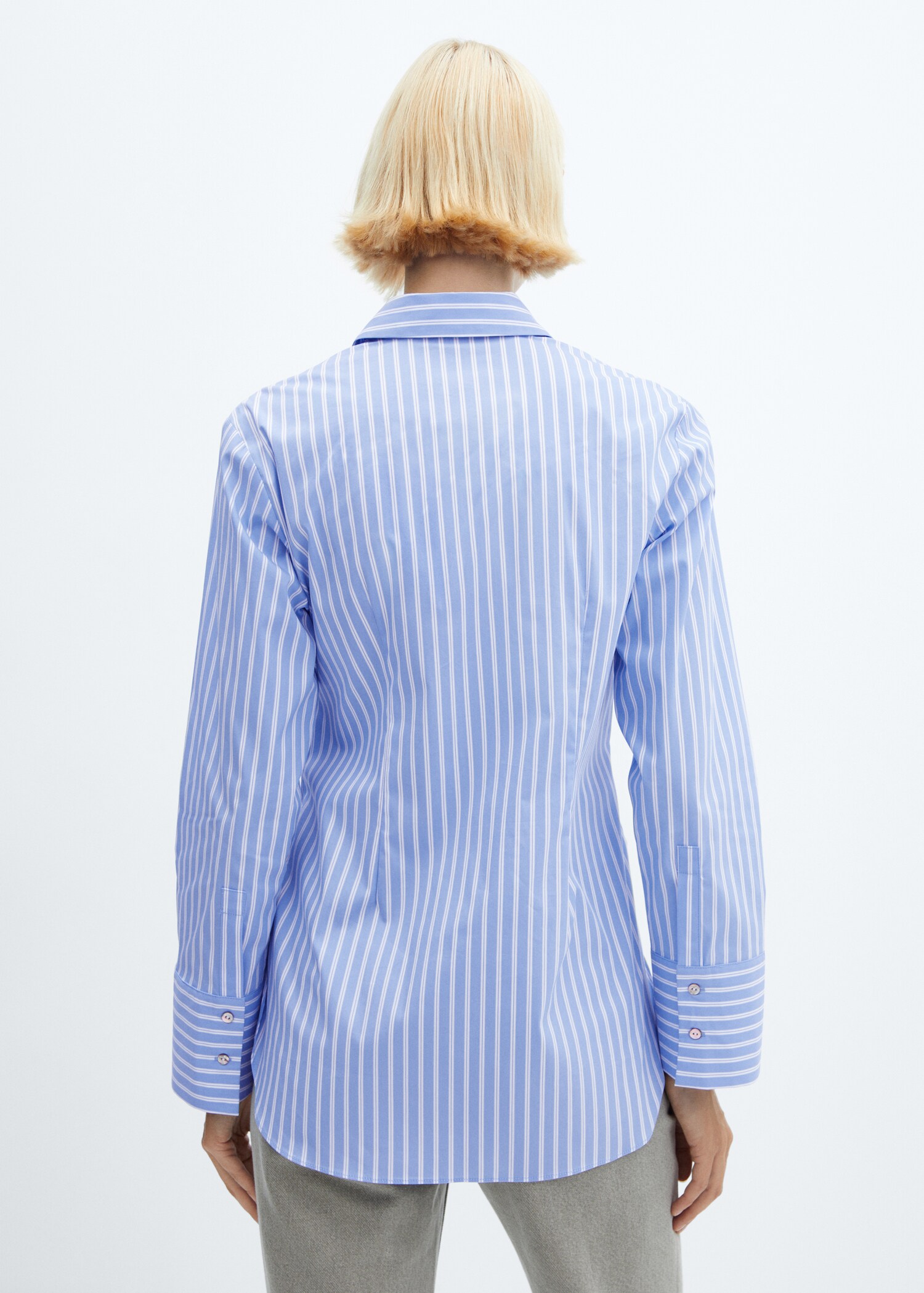 Chemise rayures nœud - Verso de l’article
