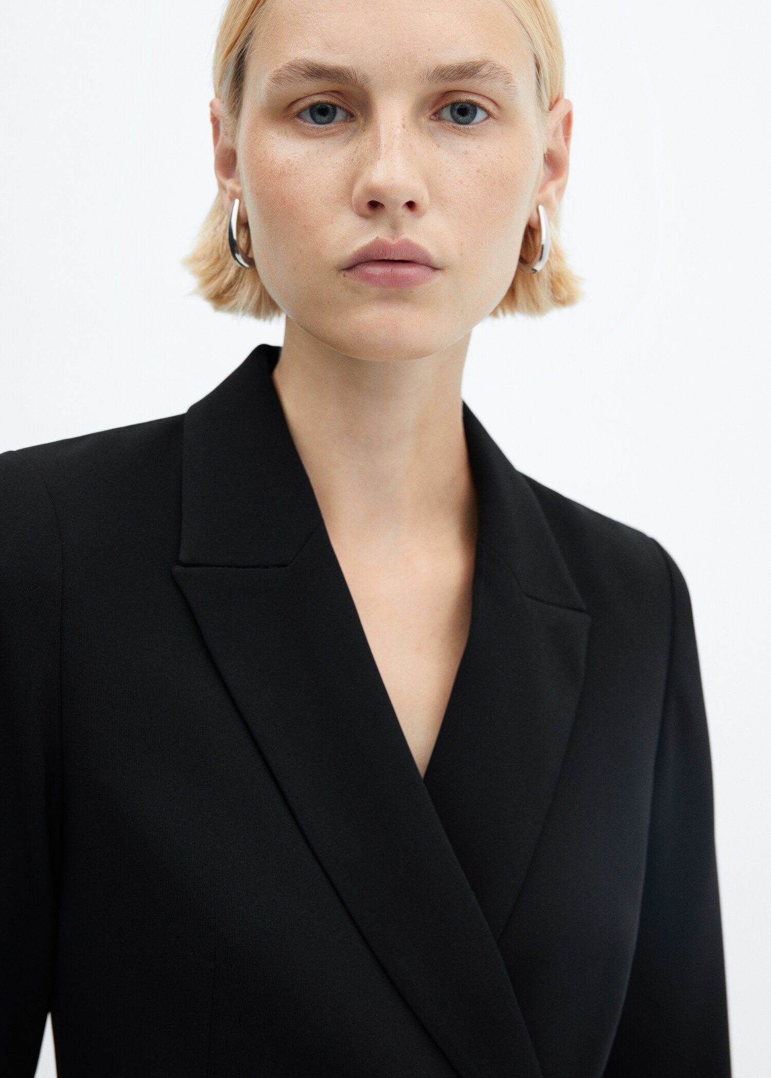 Robe blazer détail plissé - Détail de l'article 1