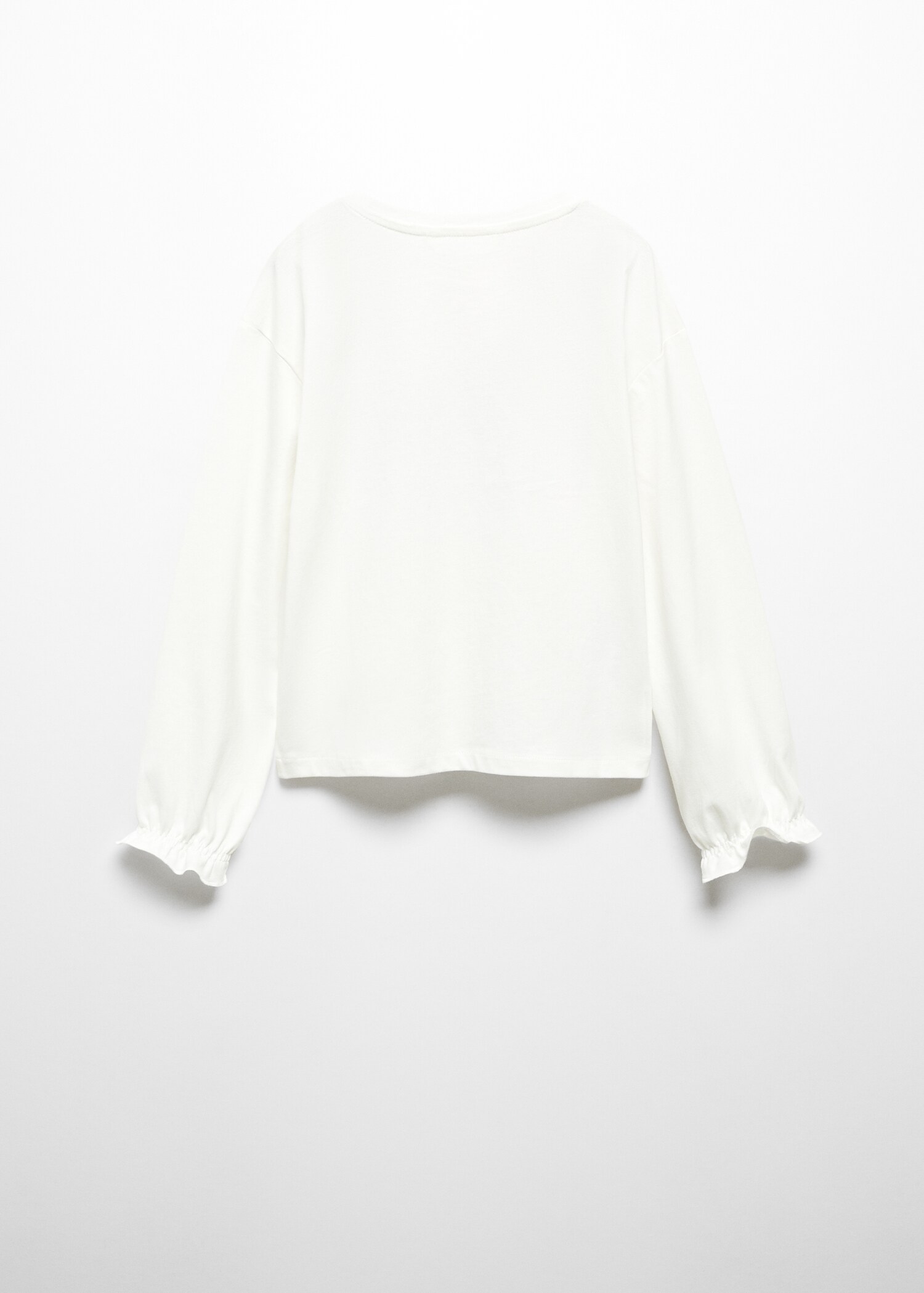T-shirt met boodschap - Achterkant van het artikel