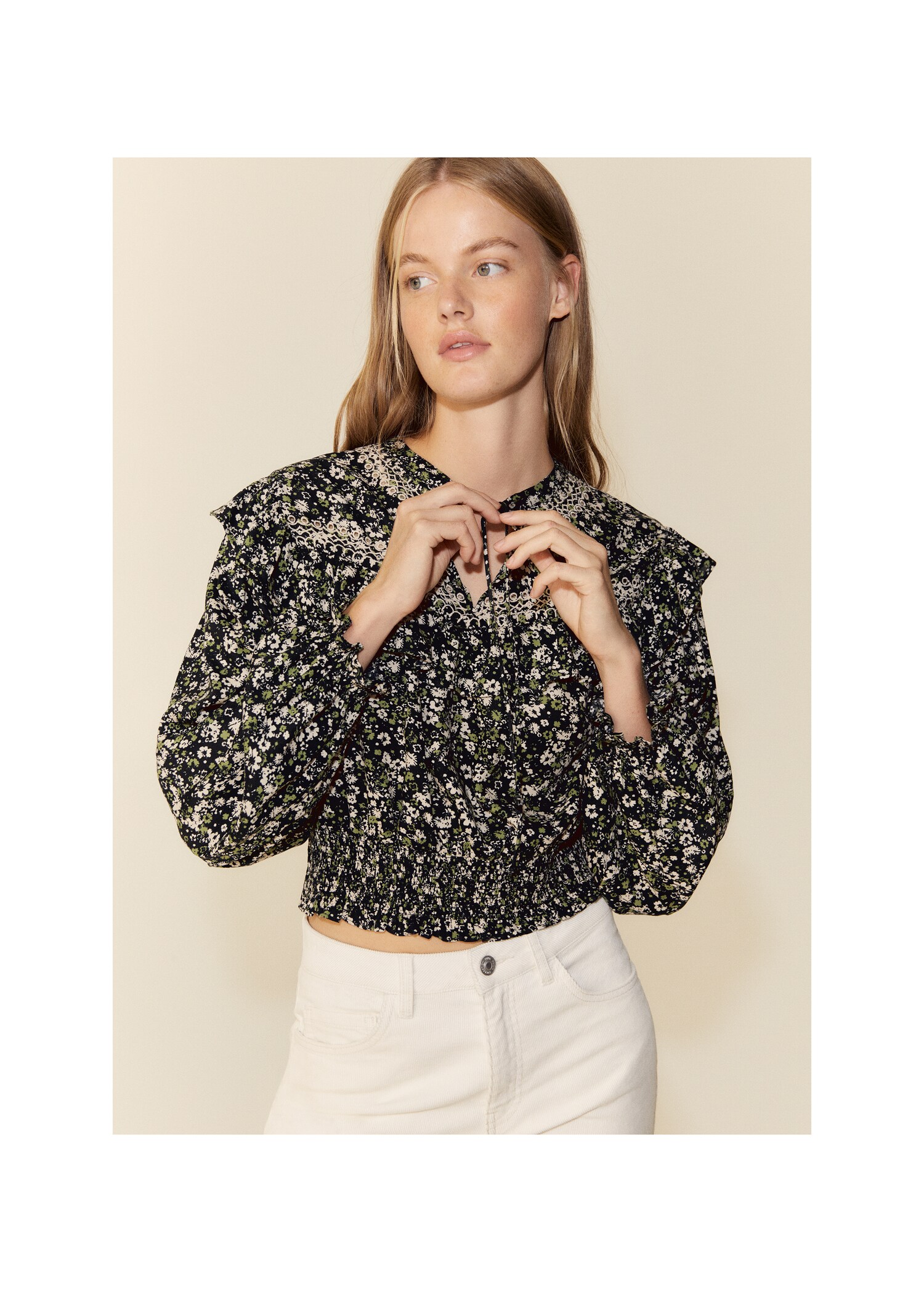 Blusa estampado flores - Detalle del artículo 5