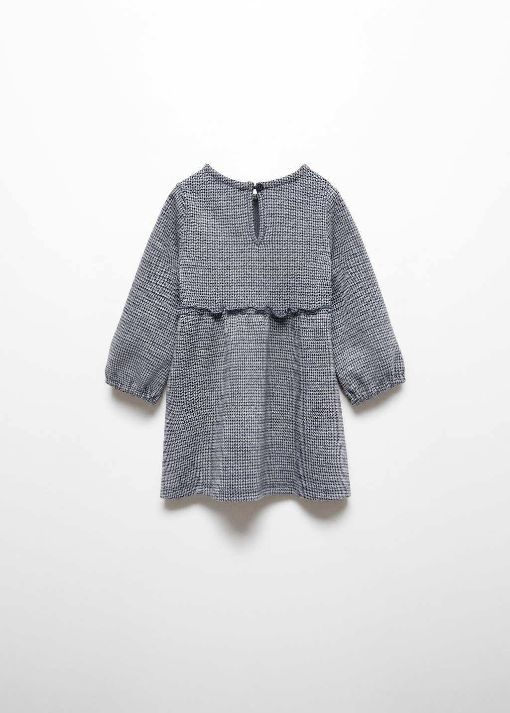 Mango robe pied de poule shop