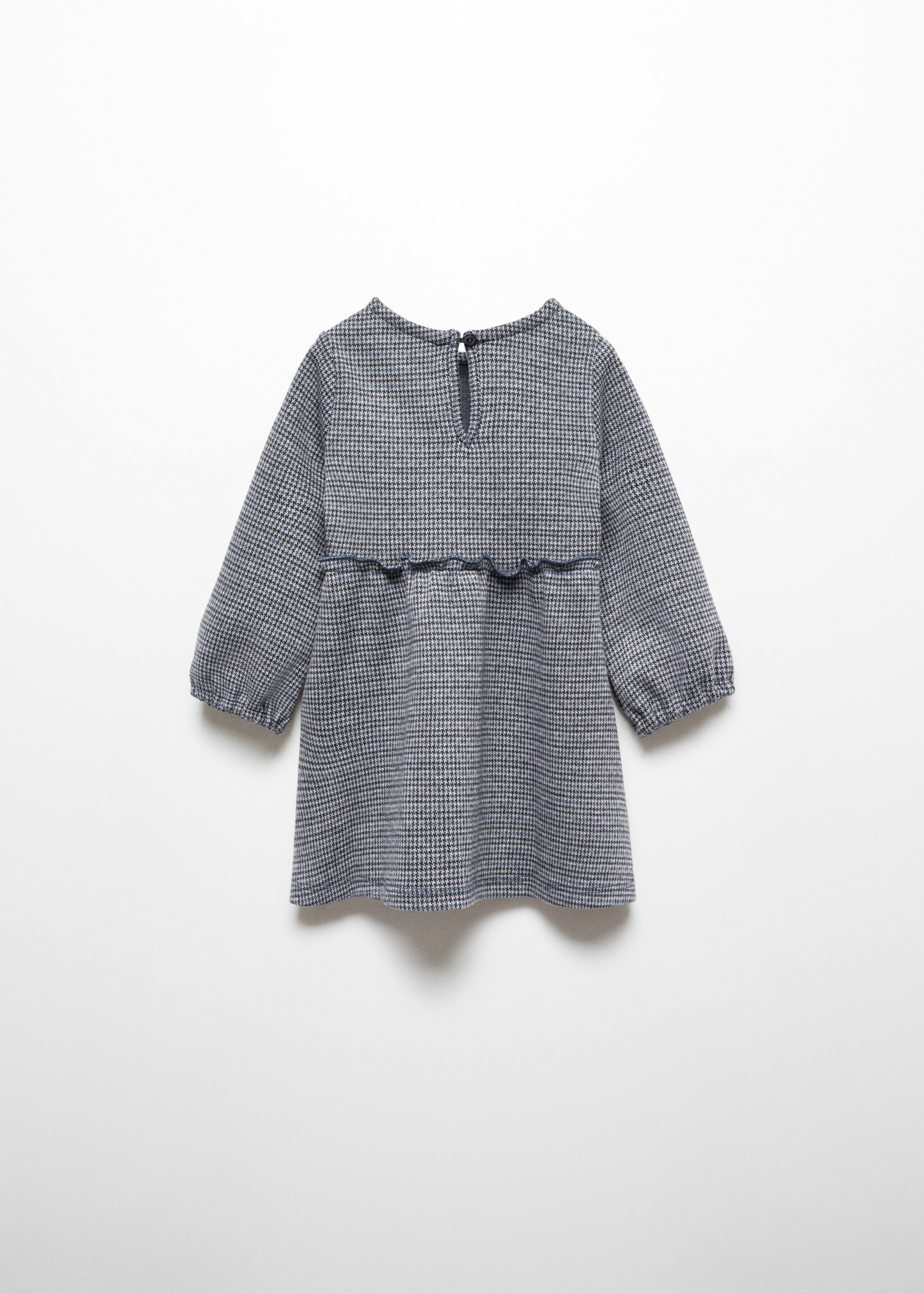 Houndstooth dress - Reverse of the article