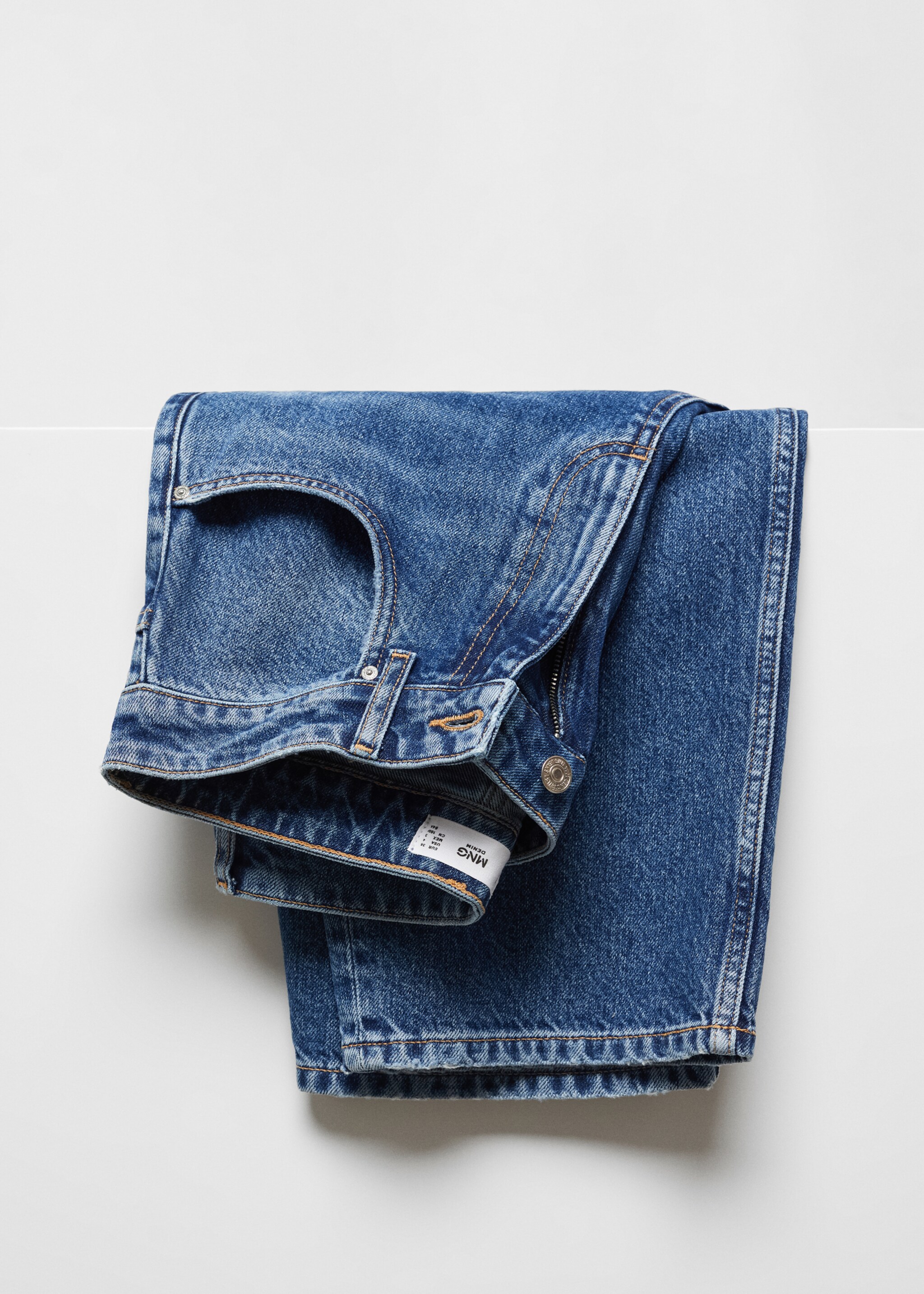 High-waist balloon jeans - Details of the article 8