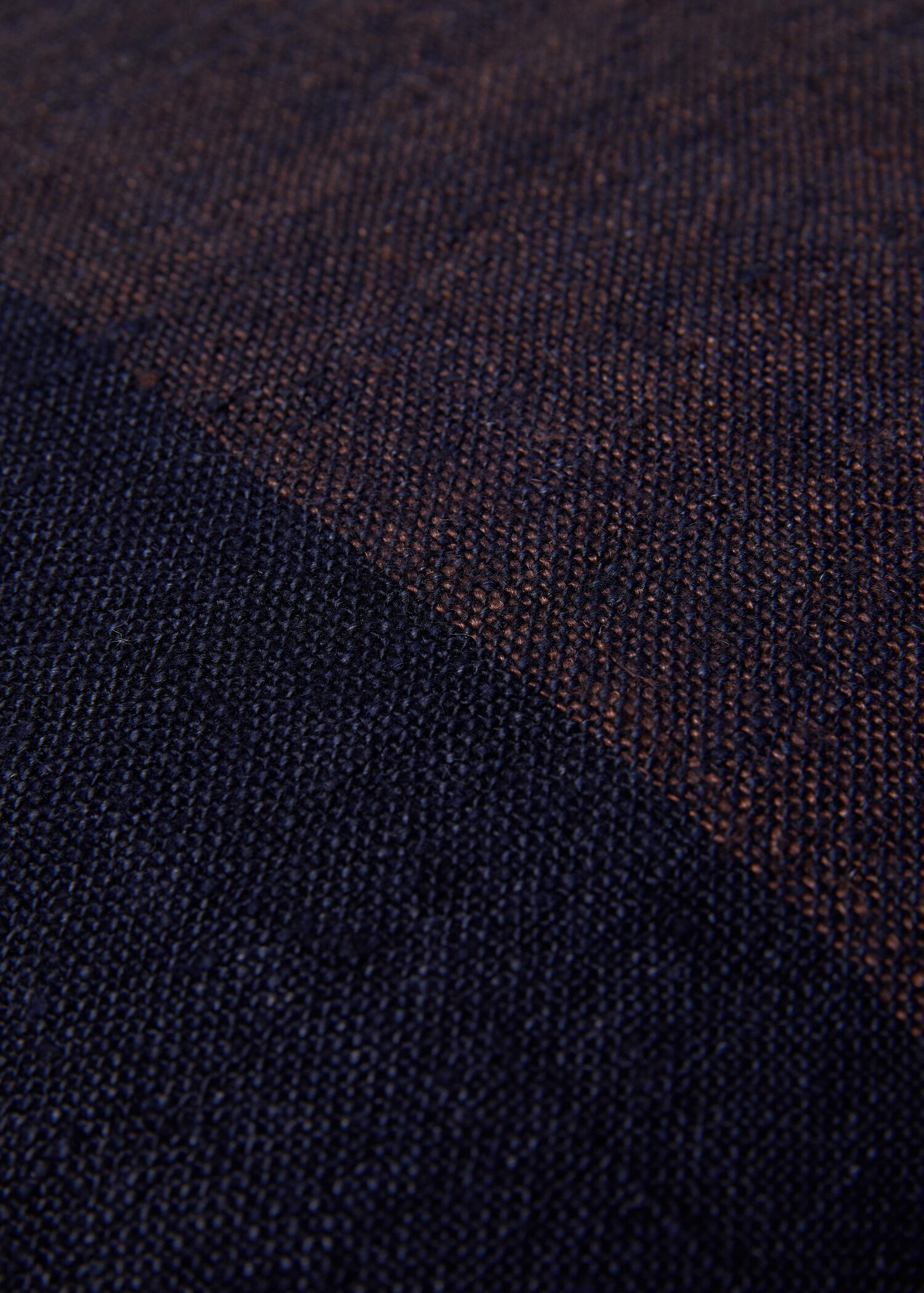 Kontrastierender Leinen-Kissenbezug 40 x 60 cm - Detail des Artikels 2