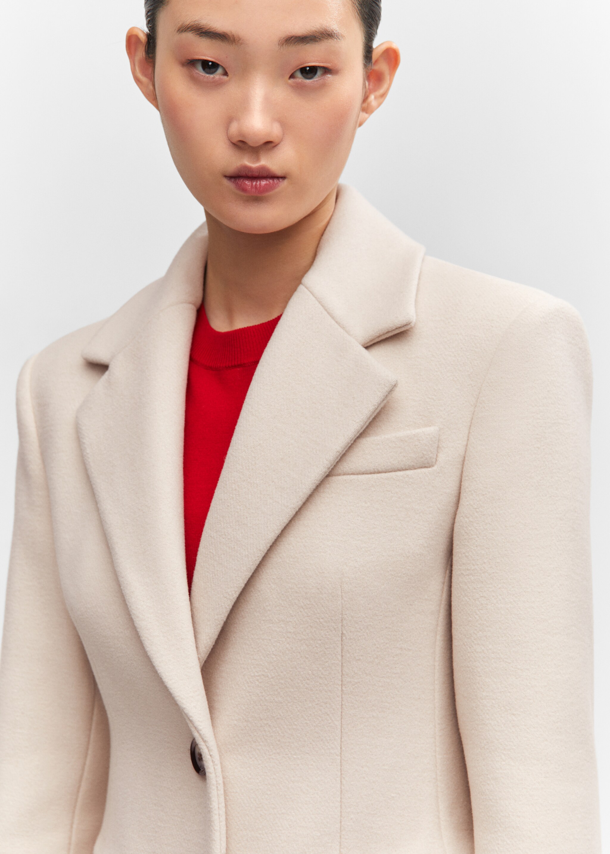 Manteau long en laine - Détail de l'article 1