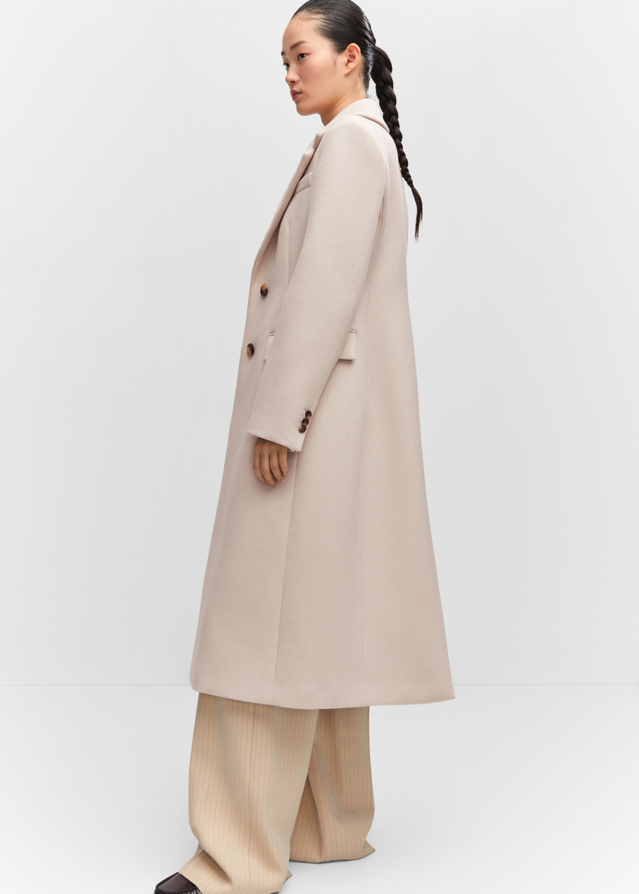 Manteau long en laine - Détail de l'article 2