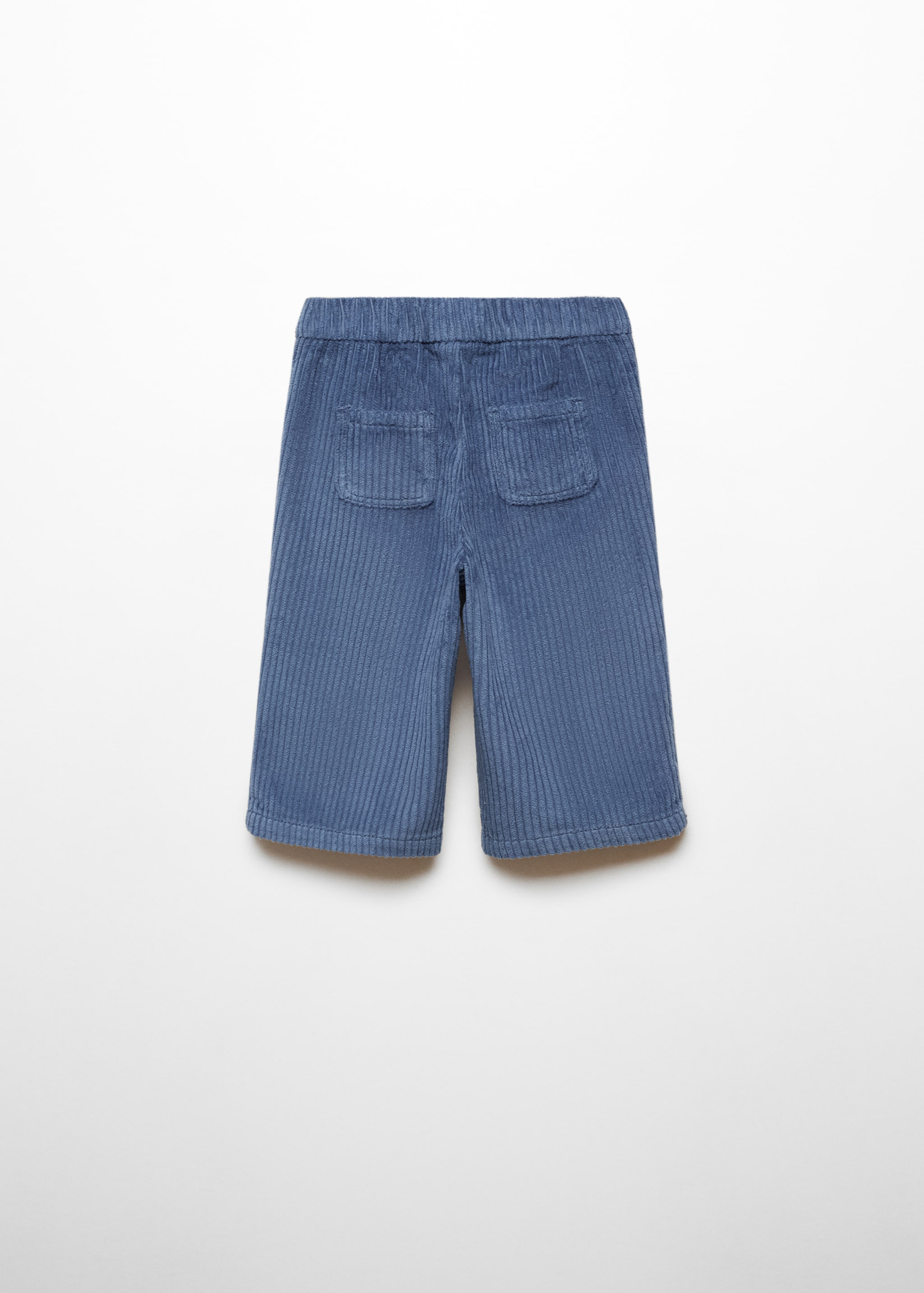 Corduroy culotte trousers - Reverse of the article