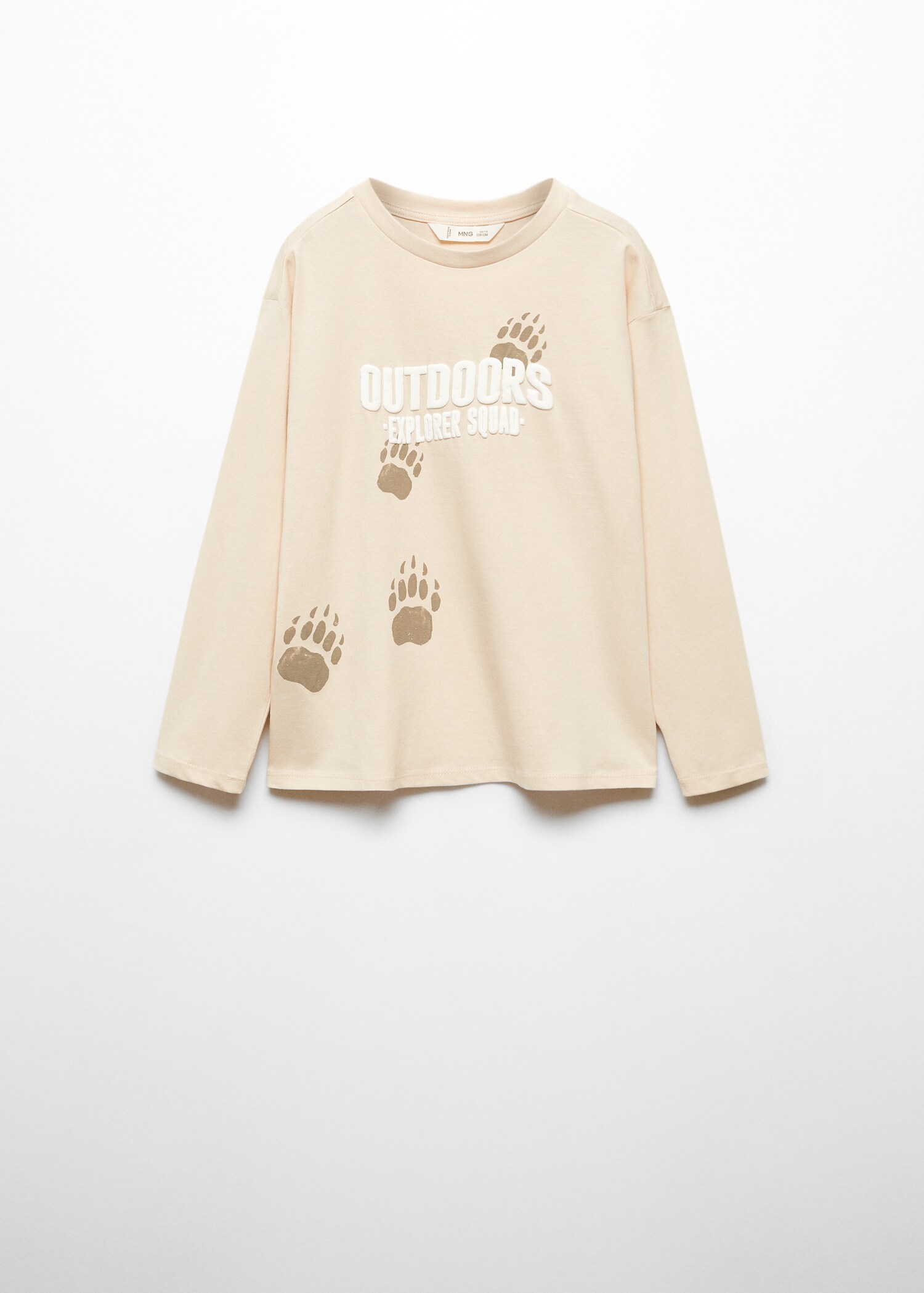 T-Shirt mit Textaufdruck - Artikel ohne Model
