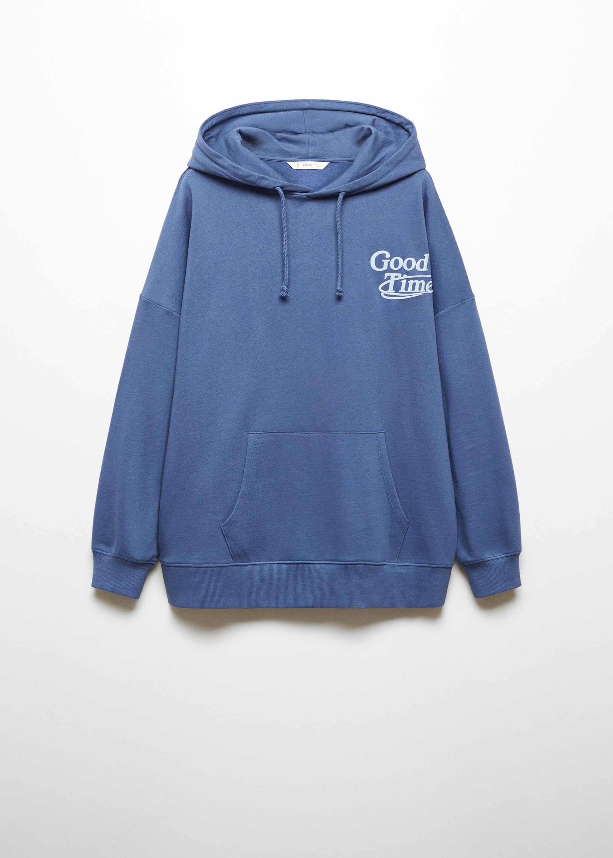 Printed message sweatshirt - Article without model