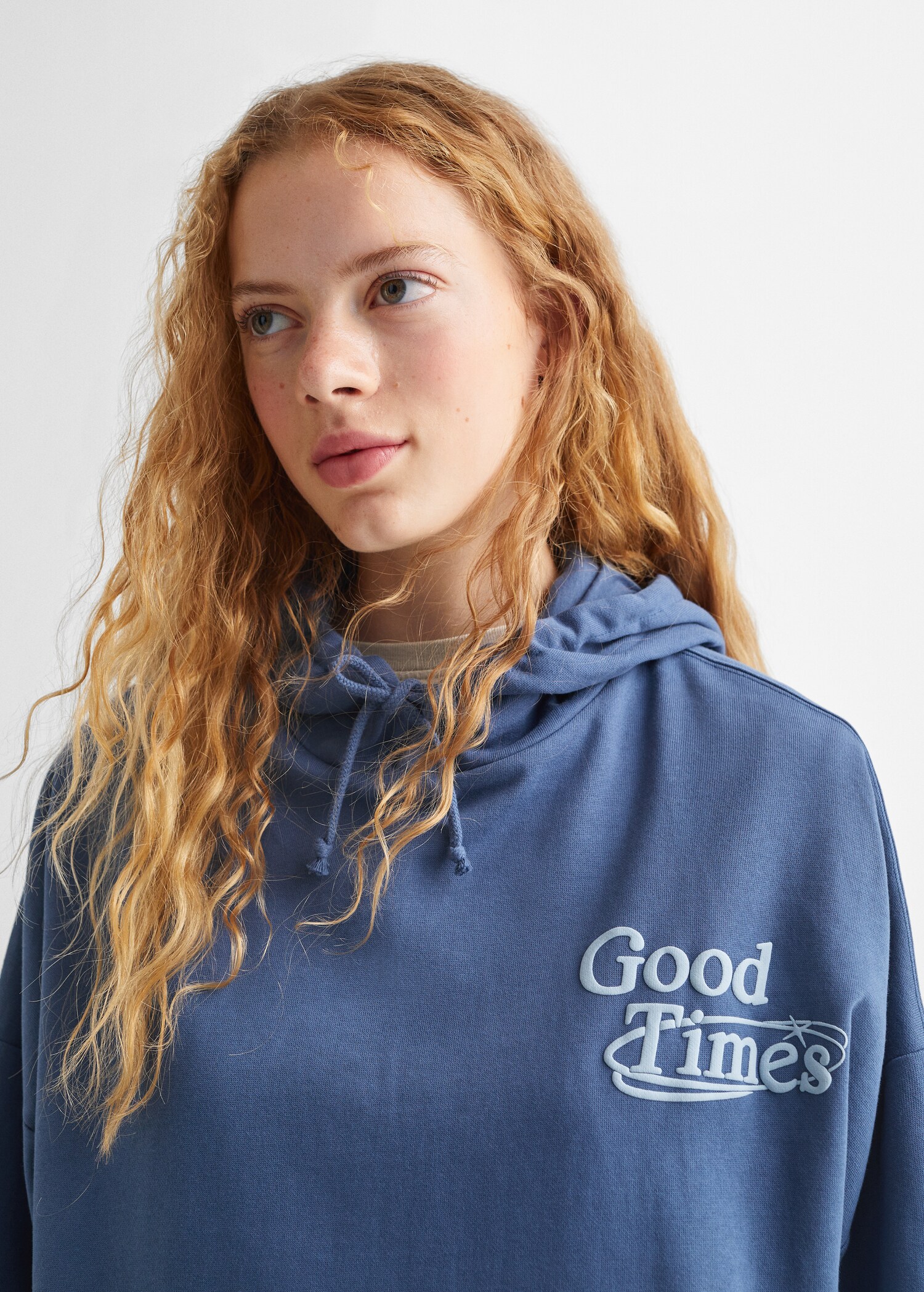 Printed message sweatshirt - Details of the article 1