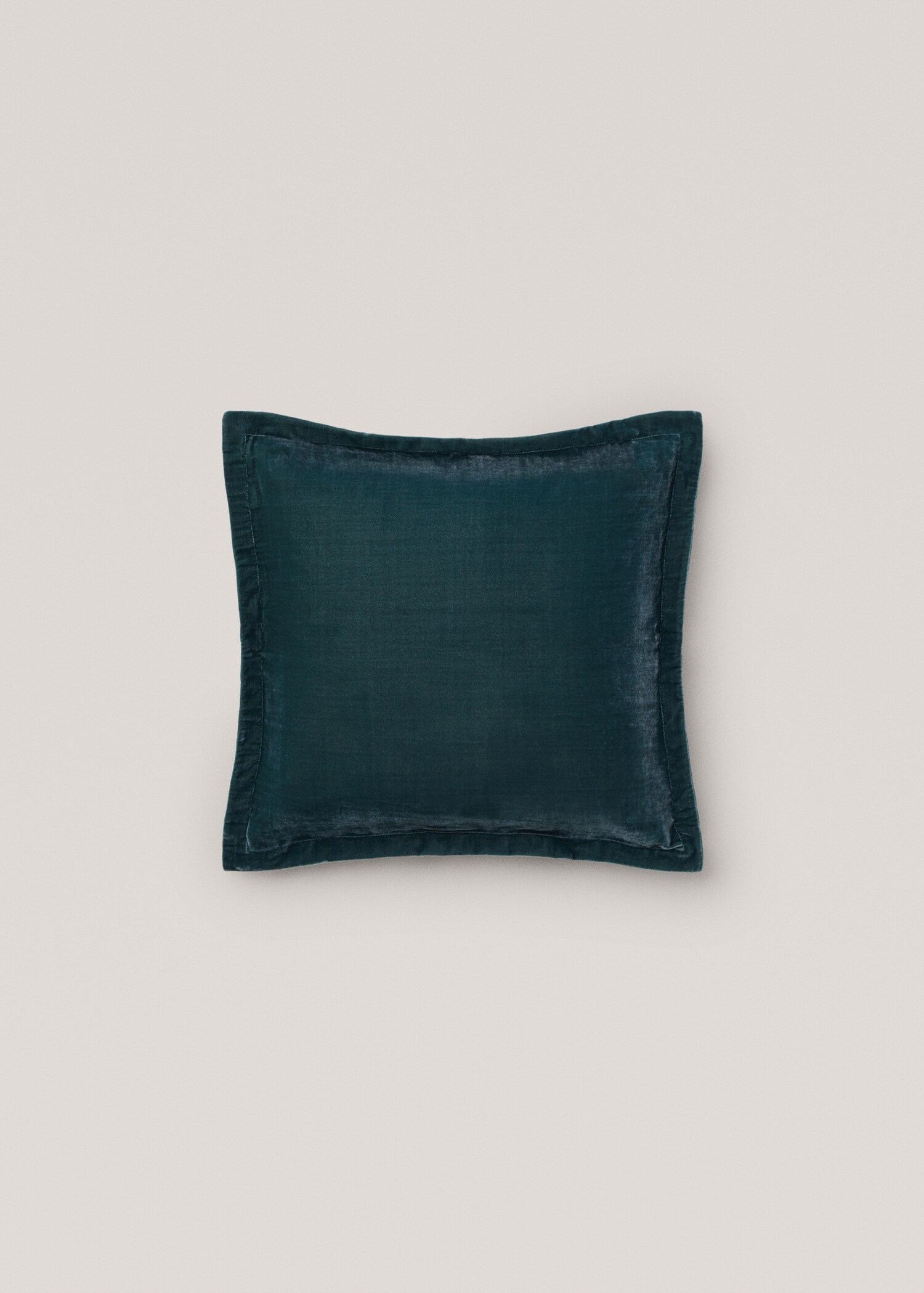 Velvet cushion cover 45x45cm - Article without model