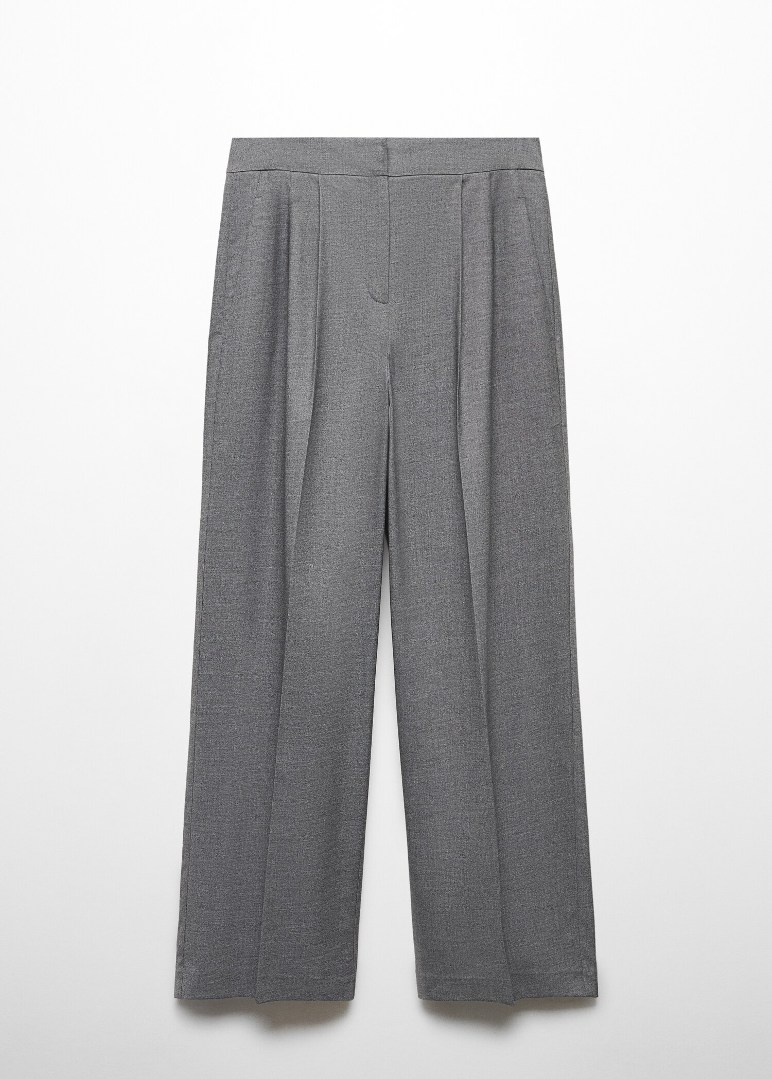Wideleg pleated trousers - Article without model
