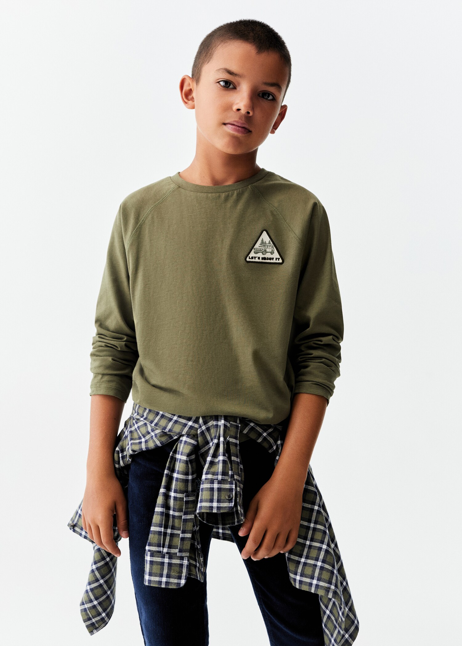 Printed long sleeve t-shirt - Details of the article 1