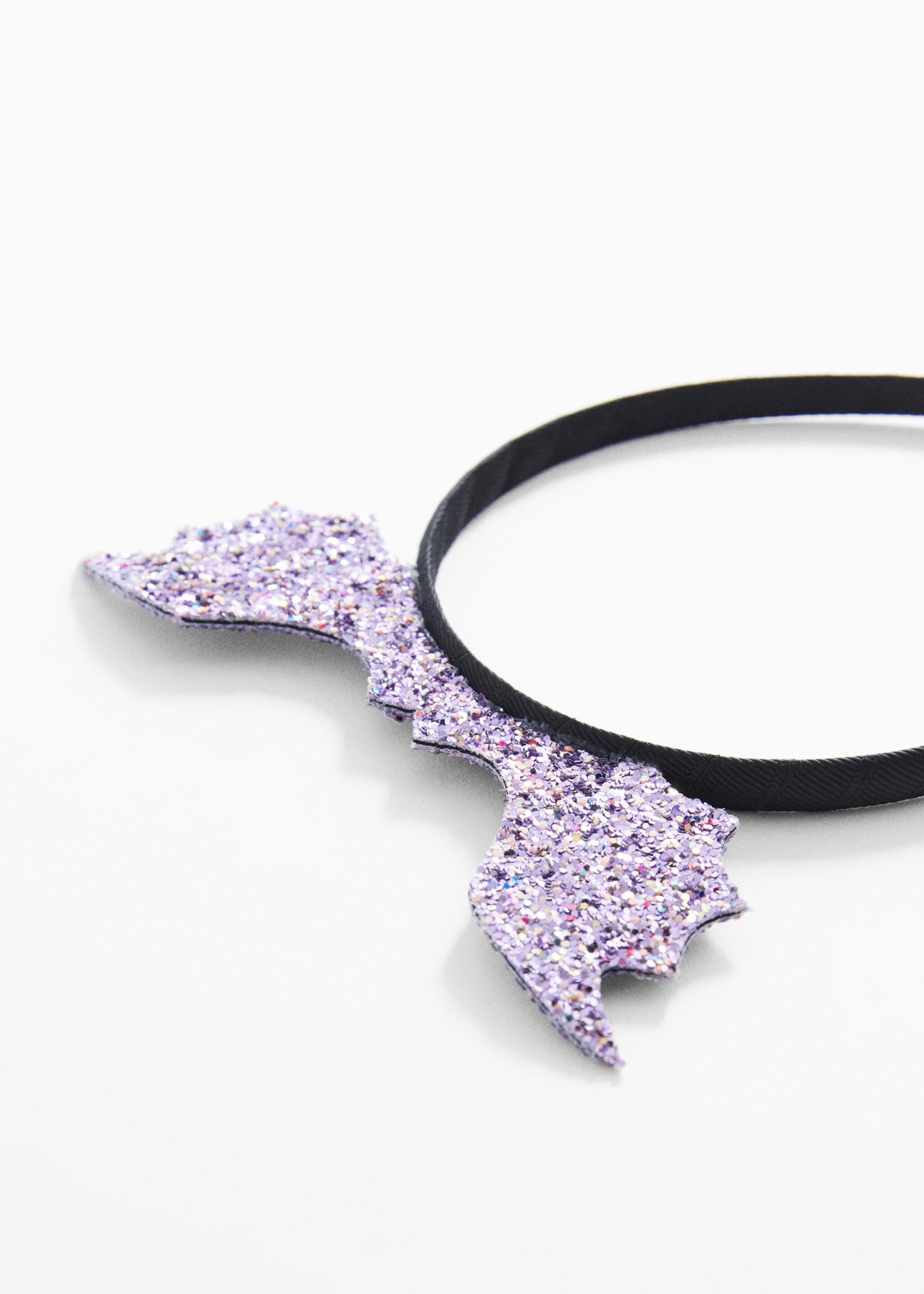 Glitter bat headband - Medium plane, Lilac. Ref: 57037114-00.