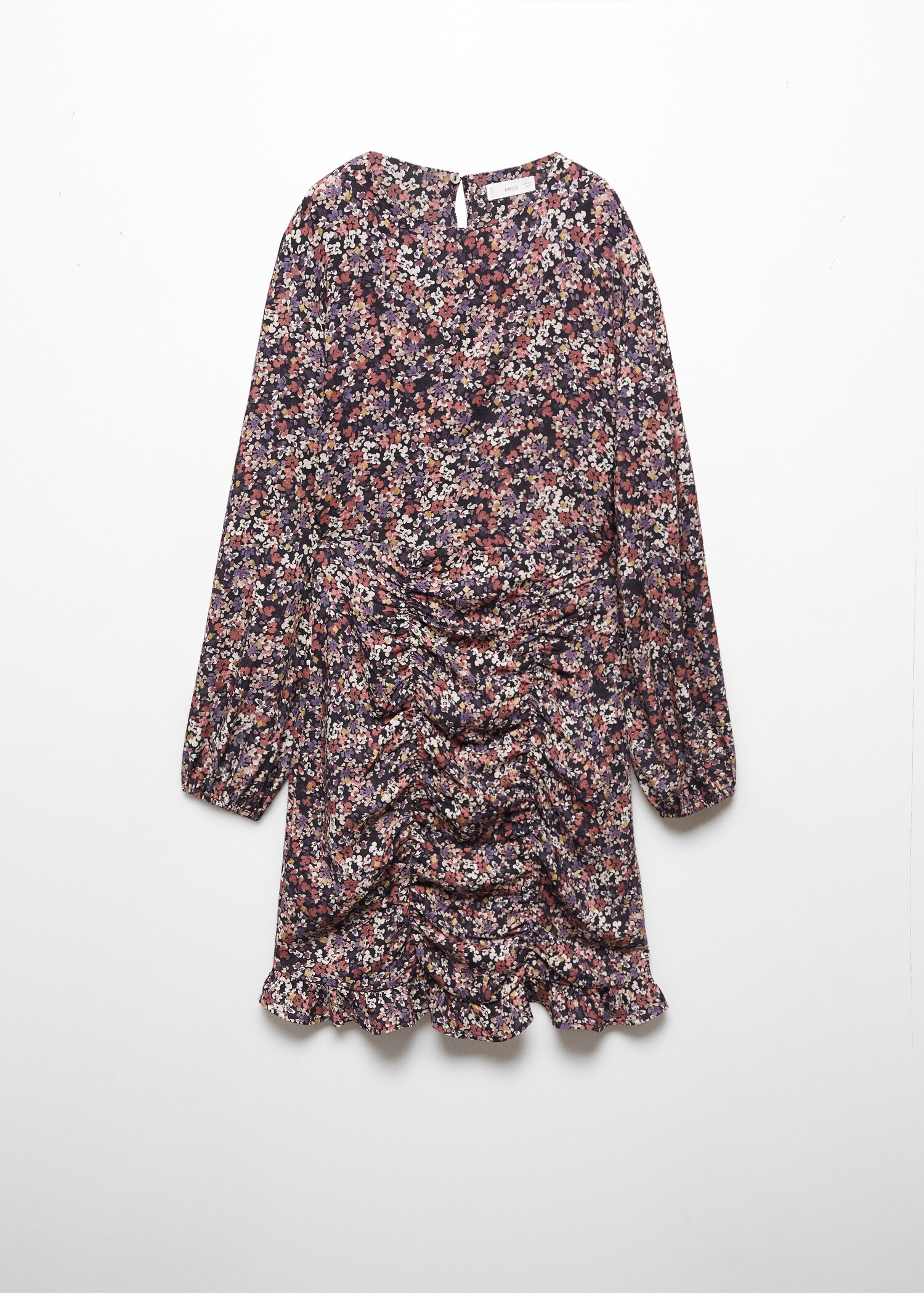 Robe imprimée à volants - Article sans modèle