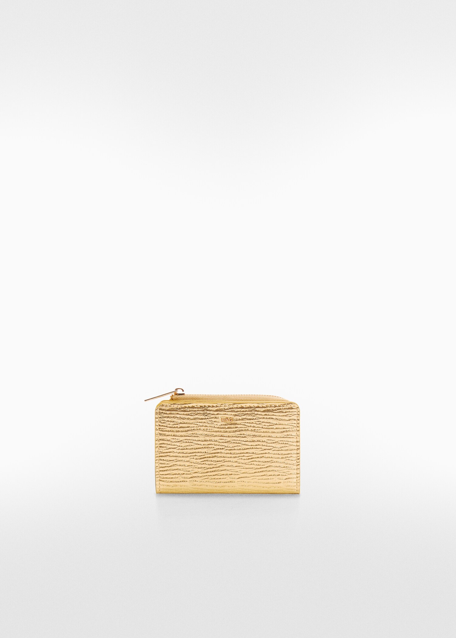 Textured wallet with embossed logo - Article without model